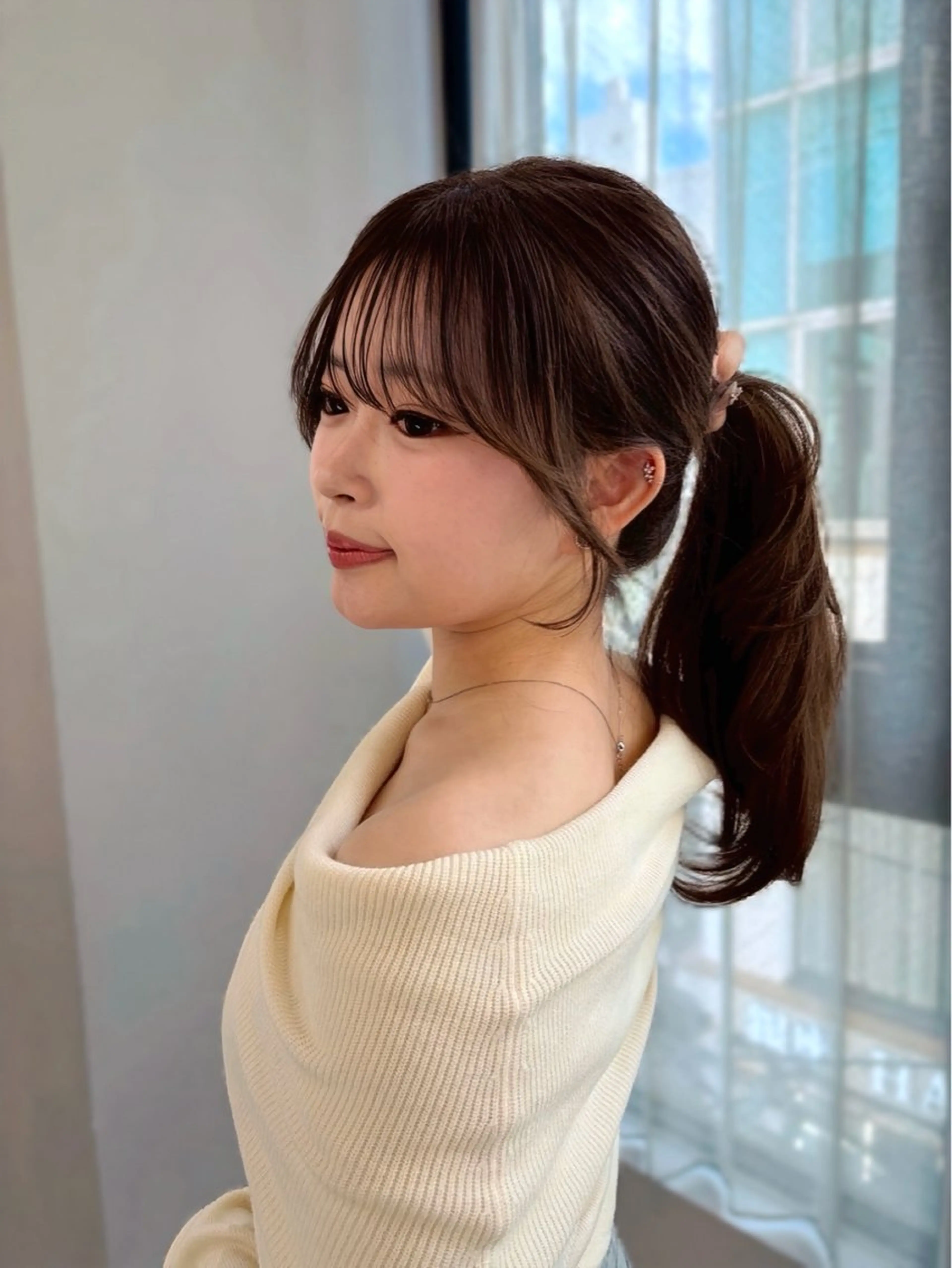 ミディアム カット トリートメント 木串 楽人のヘアスタイル