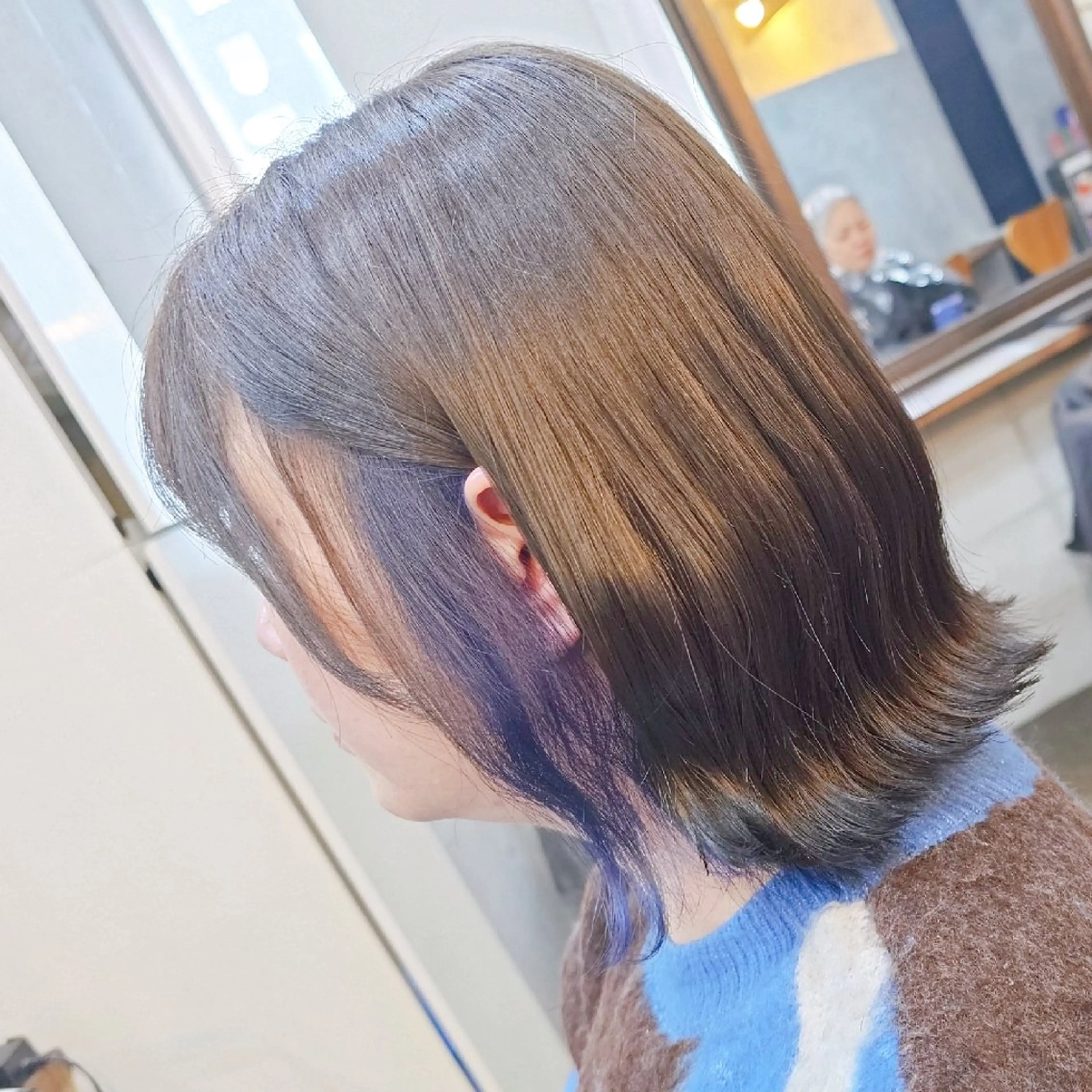 ミディアム ボブ S. ERIのヘアスタイル