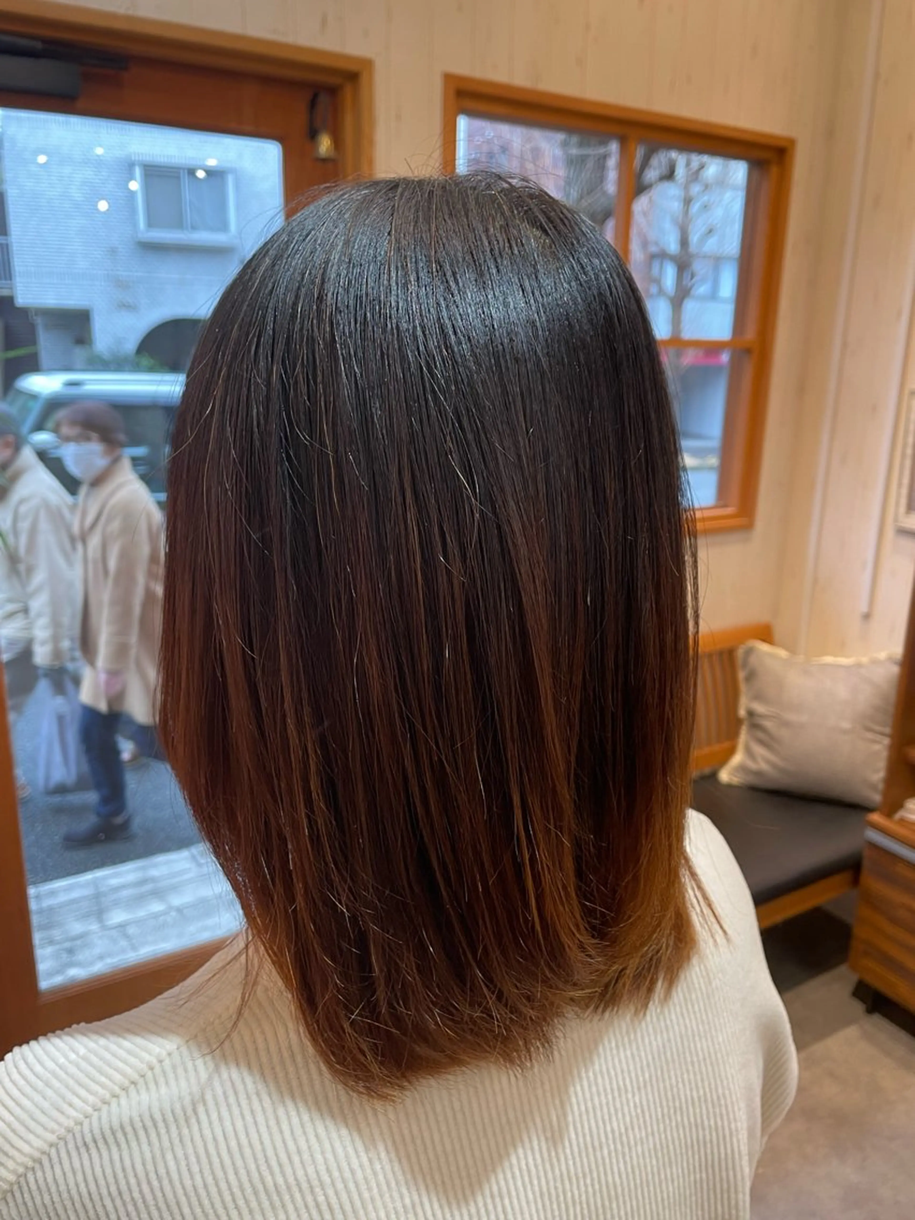 パーマ 縮毛矯正 🪻二宮俊カットモデ ル縮毛矯正募集🪻のヘアスタイル