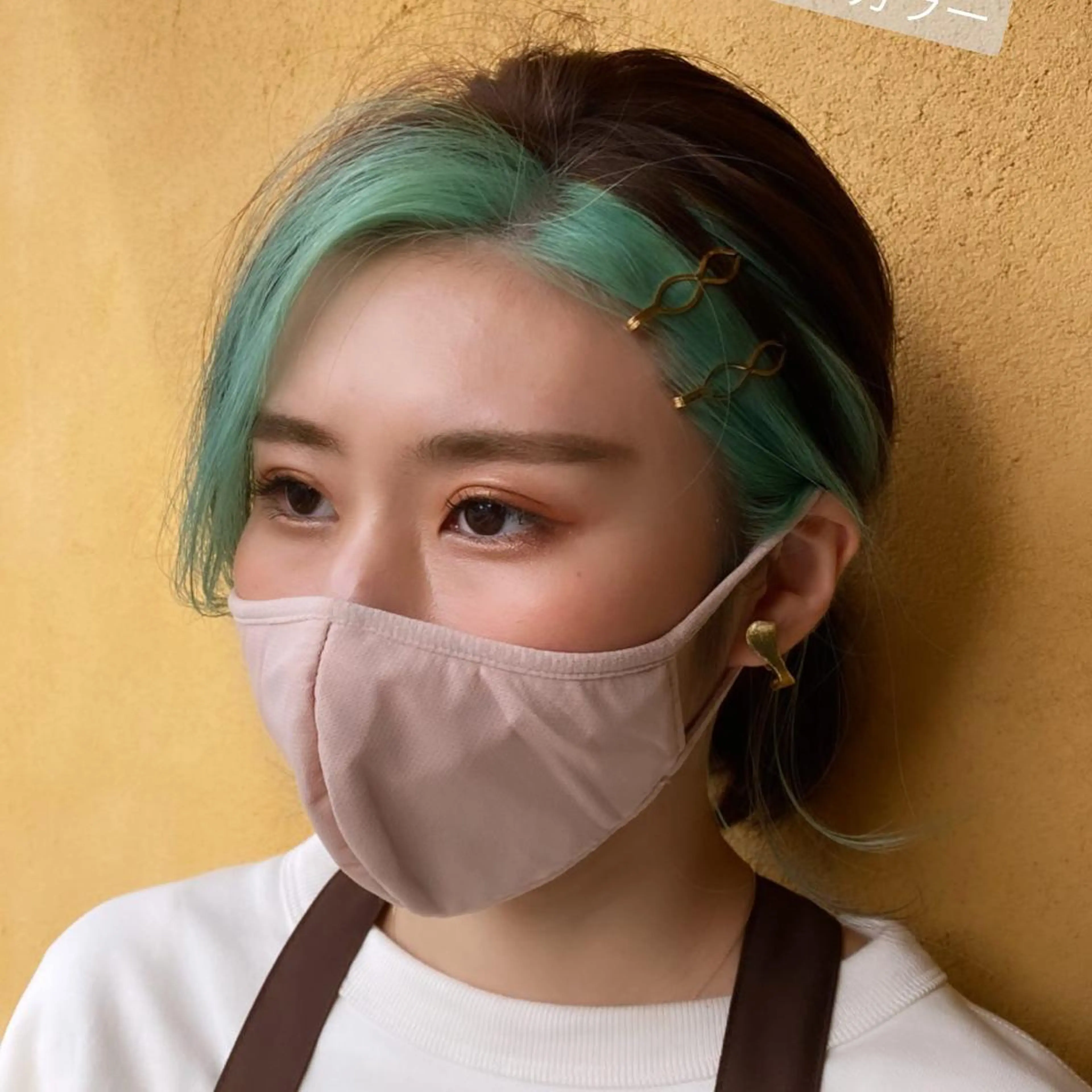 カラー ミストバング  フェイスフレーミング 太田 康治のヘアスタイル