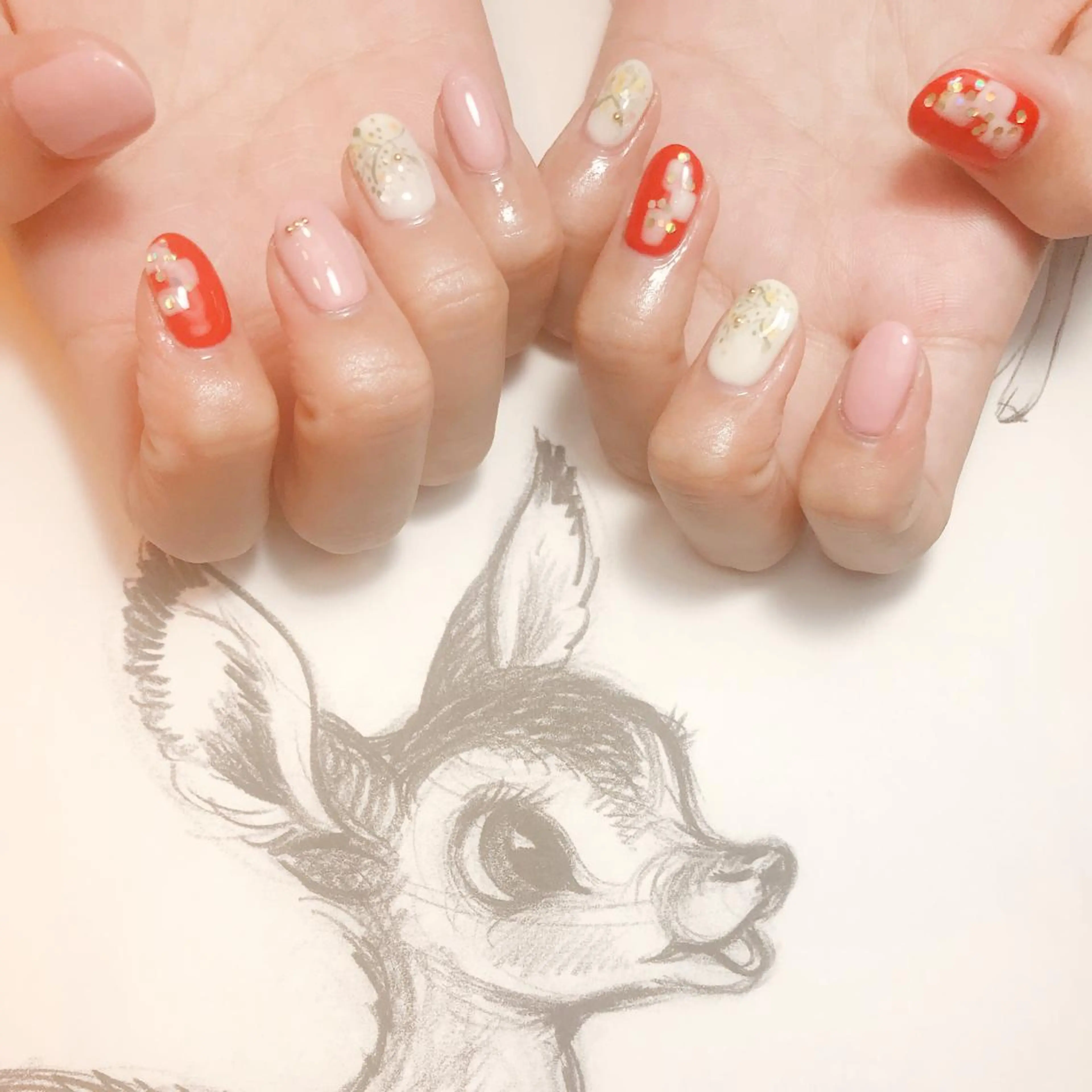 ネイル ニュアンスネイル owlnail /持込みデザイン専門のネイルデザイン