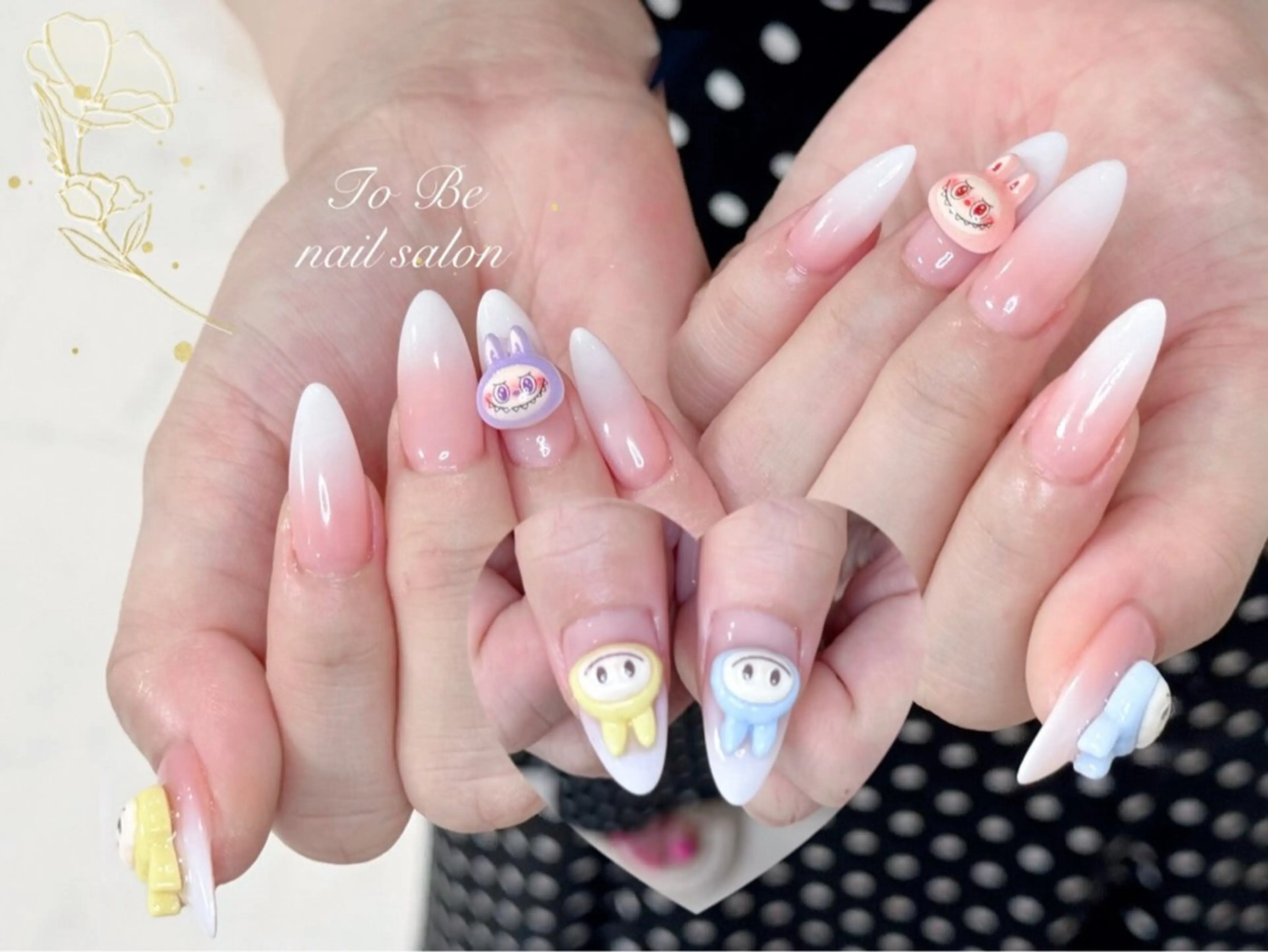 ネイル ハンドネイル 🦋To Be スカルプ専門店のネイルデザイン