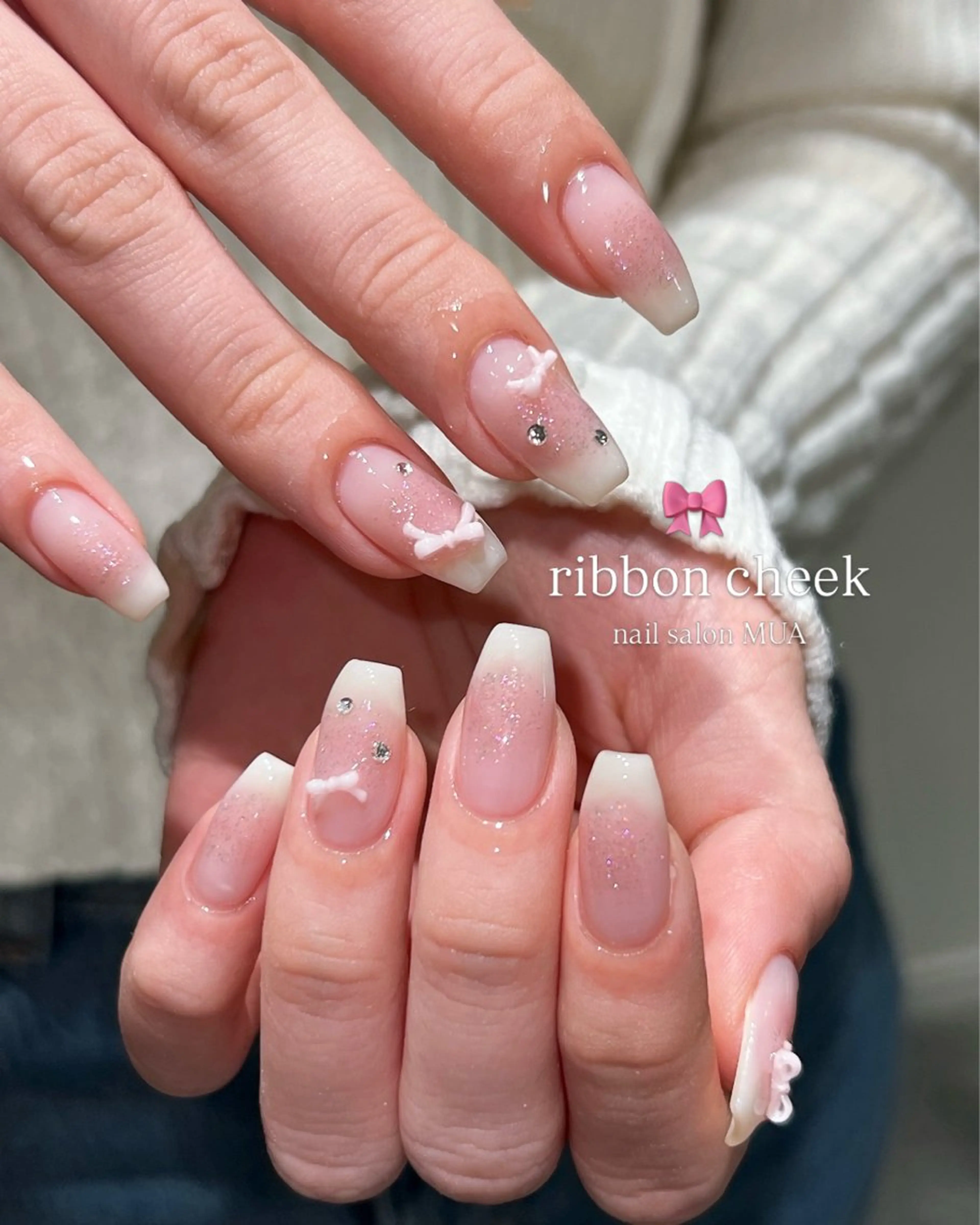 ネイル チークネイル ハンドネイル nail salon MUAのネイルデザイン