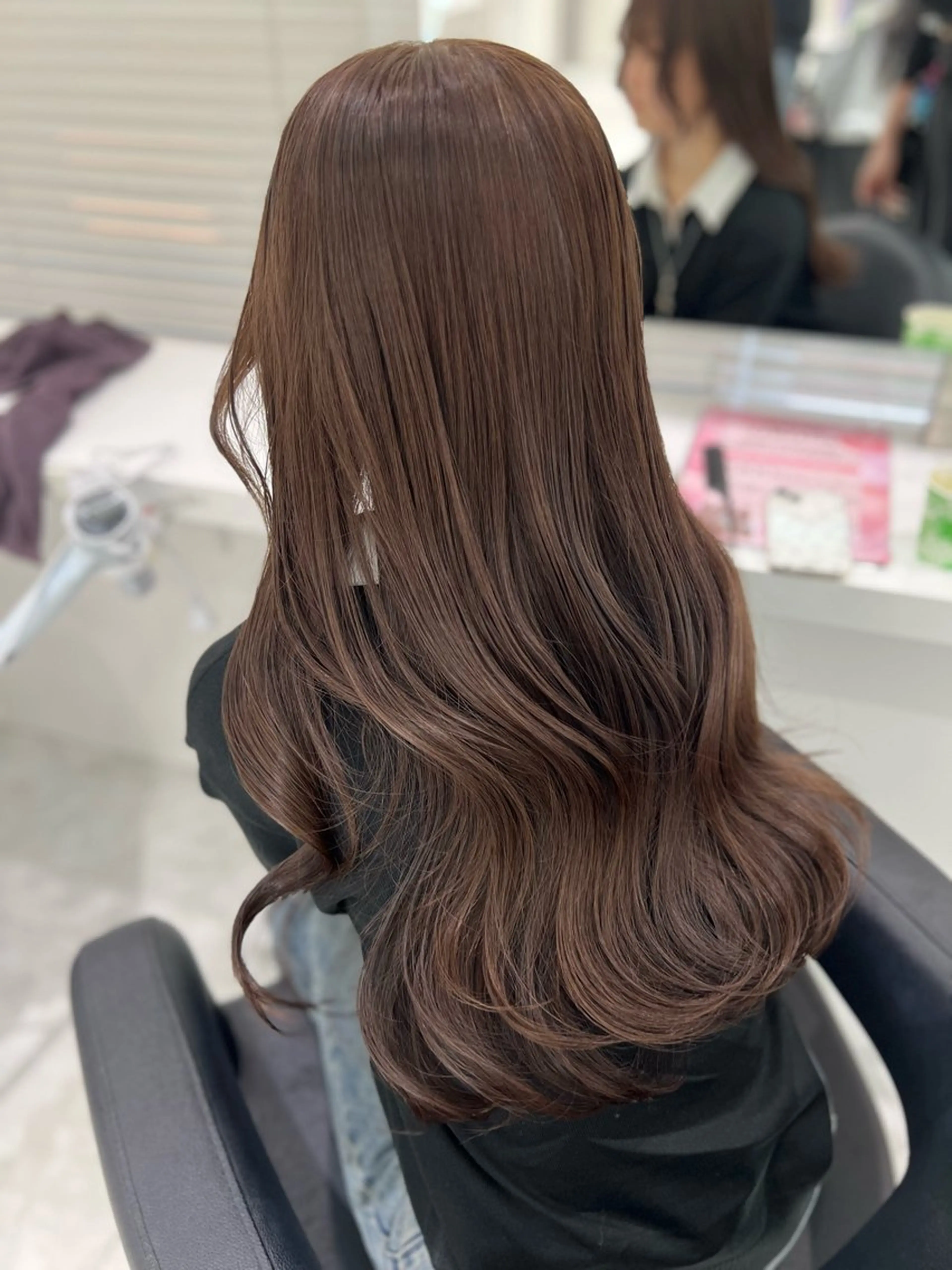ロング カラー ブリーチ ダブルカラー ブリーチなしカラー トリートメント ヘアカラー トリートメント ブリーチなし特化 美容師💖SAE💖のヘアスタイル