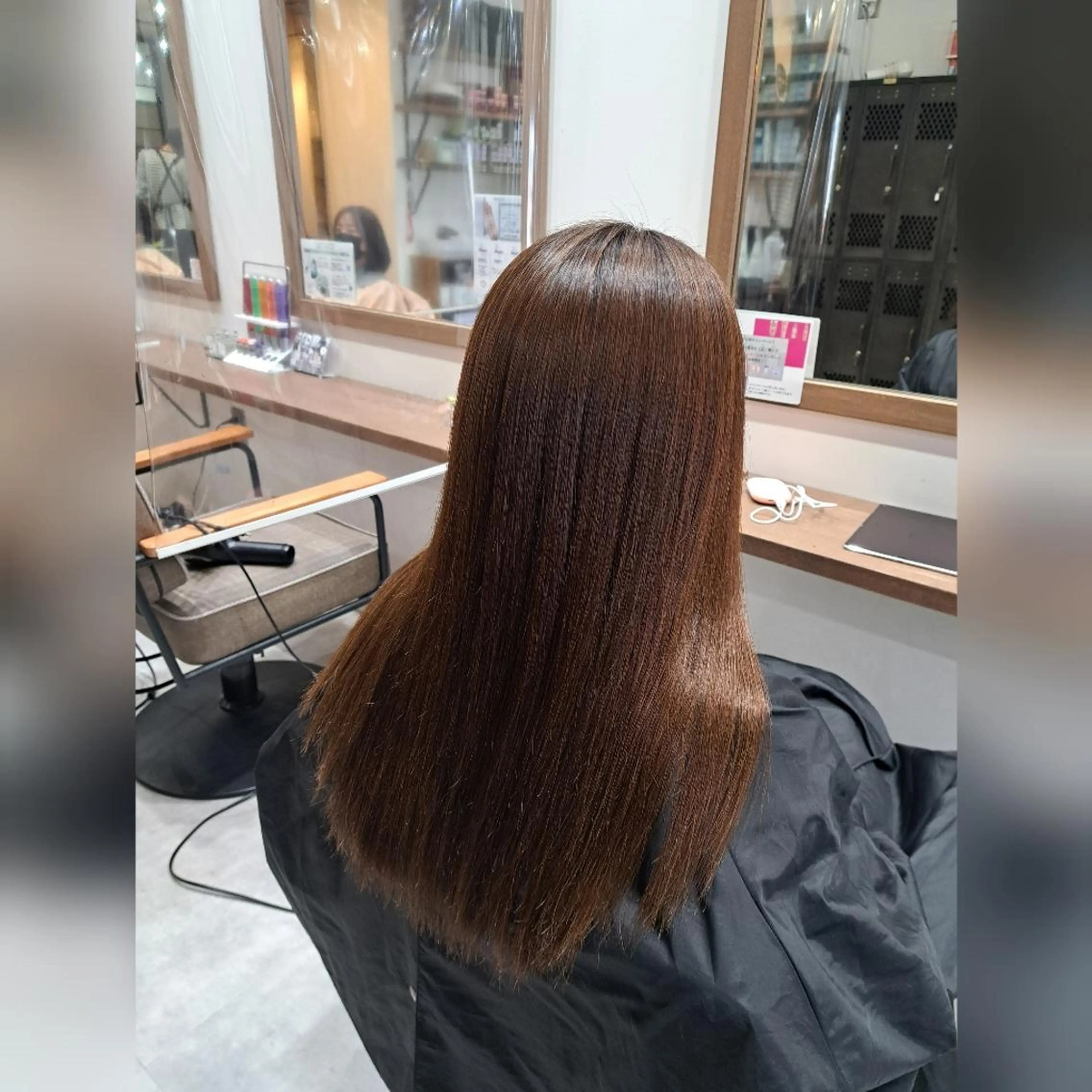 ロング パーマ カット ヘアカラー 縮毛矯正 あかね☆ヘアアレンジ /ボブ/縮毛矯正のヘアスタイル