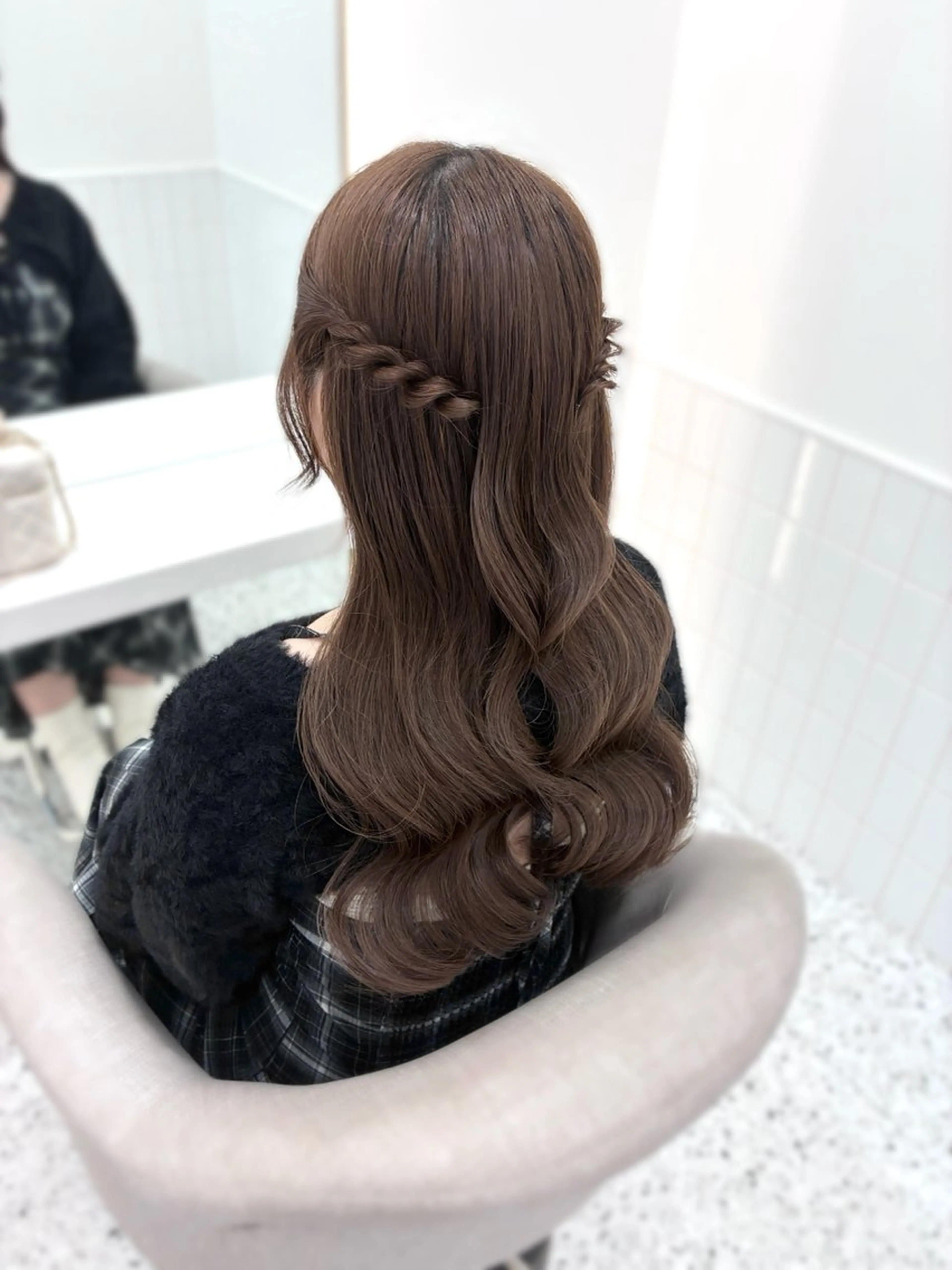 ロング ヘアアレンジ 松村 知佳のヘアスタイル
