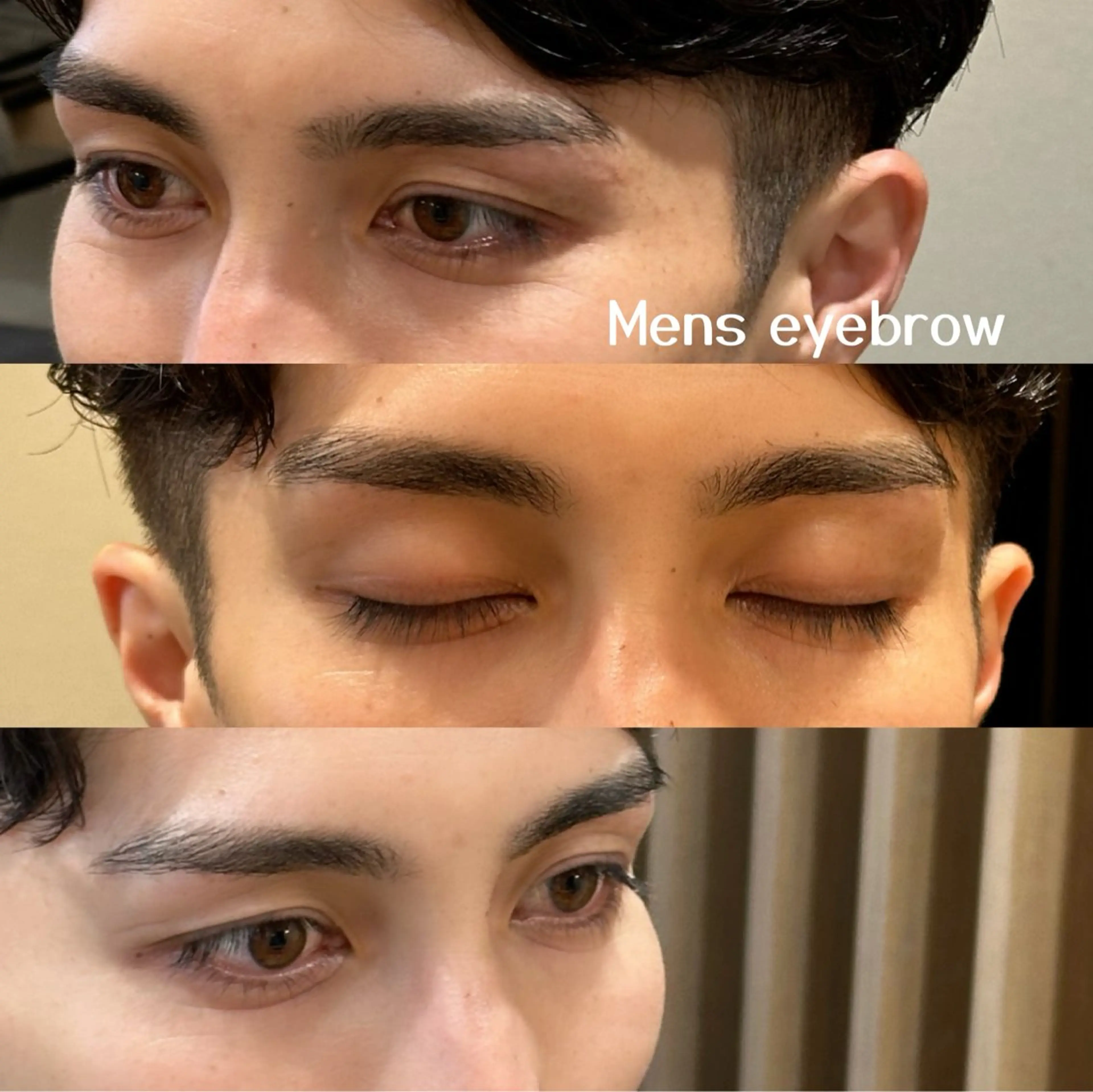 メンズ アイブロウ メンズアイブロウ メンズカット×眉毛 デザイナー⚘Nanaの眉毛・アイブロウイメージ