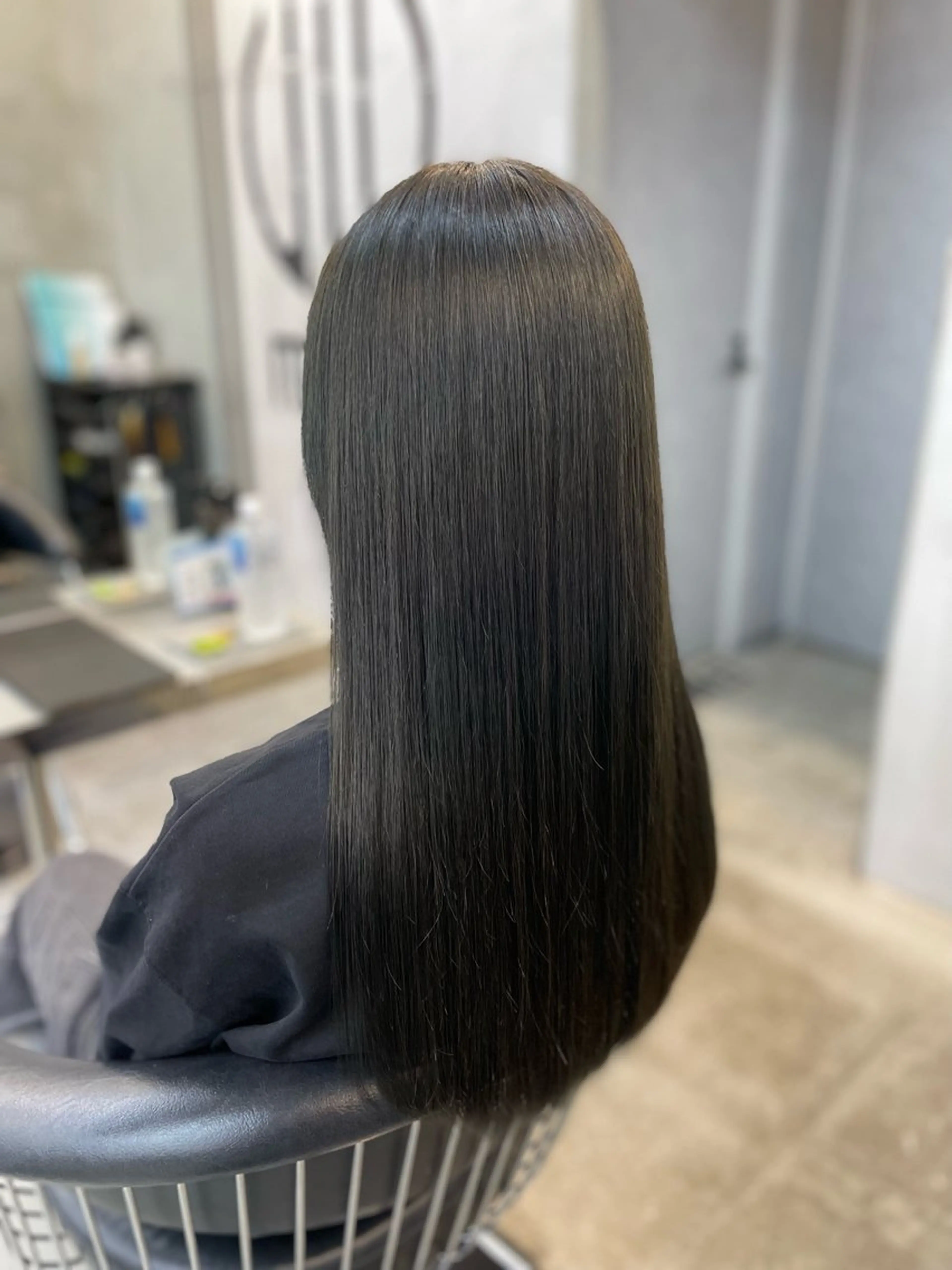 ロング 縮毛矯正 トリートメント メンズ指名多数 ✂︎松本明日翔のヘアスタイル