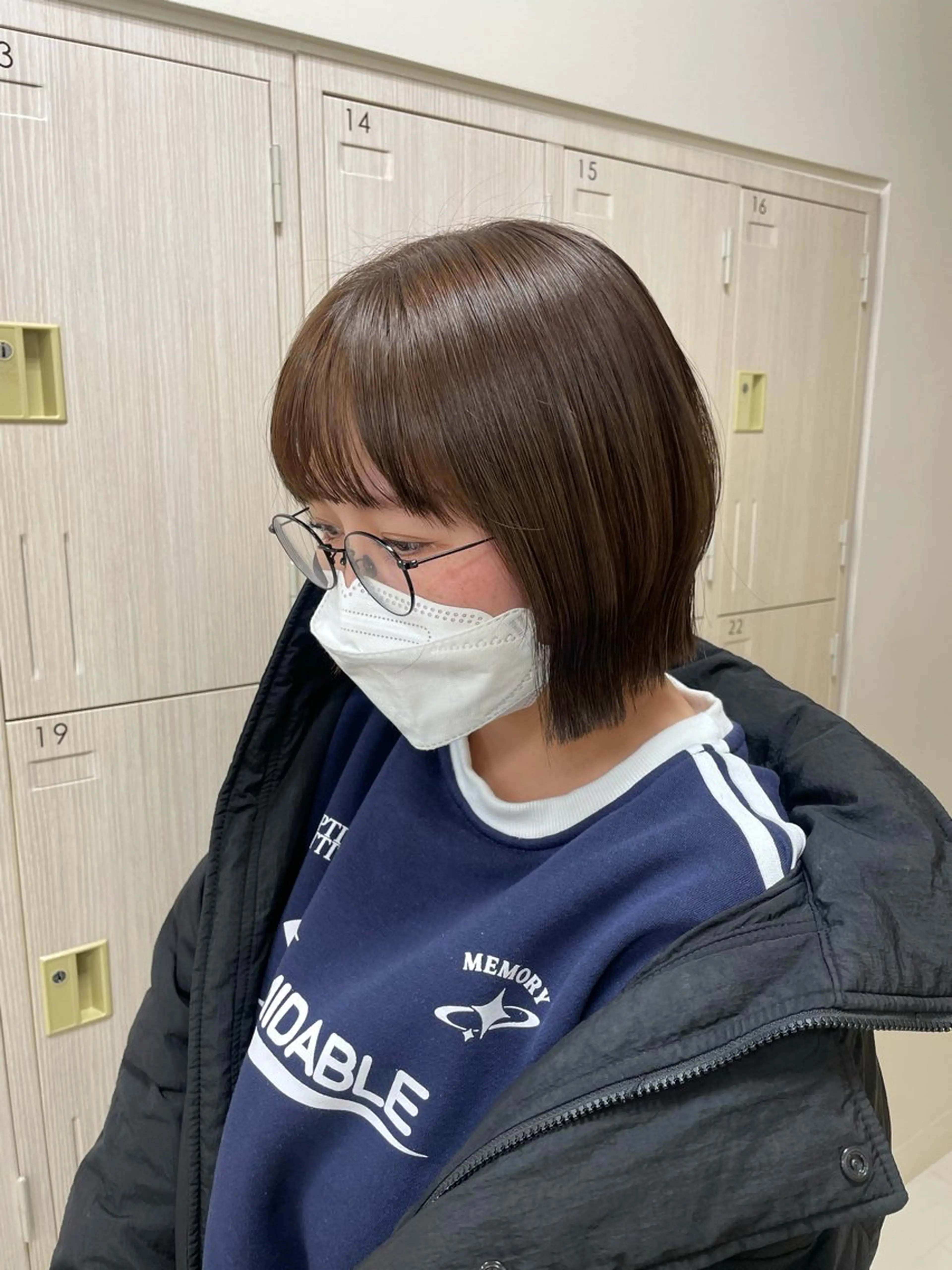 透明感ベージュ🎀 レイヤー/AOのヘアスタイル