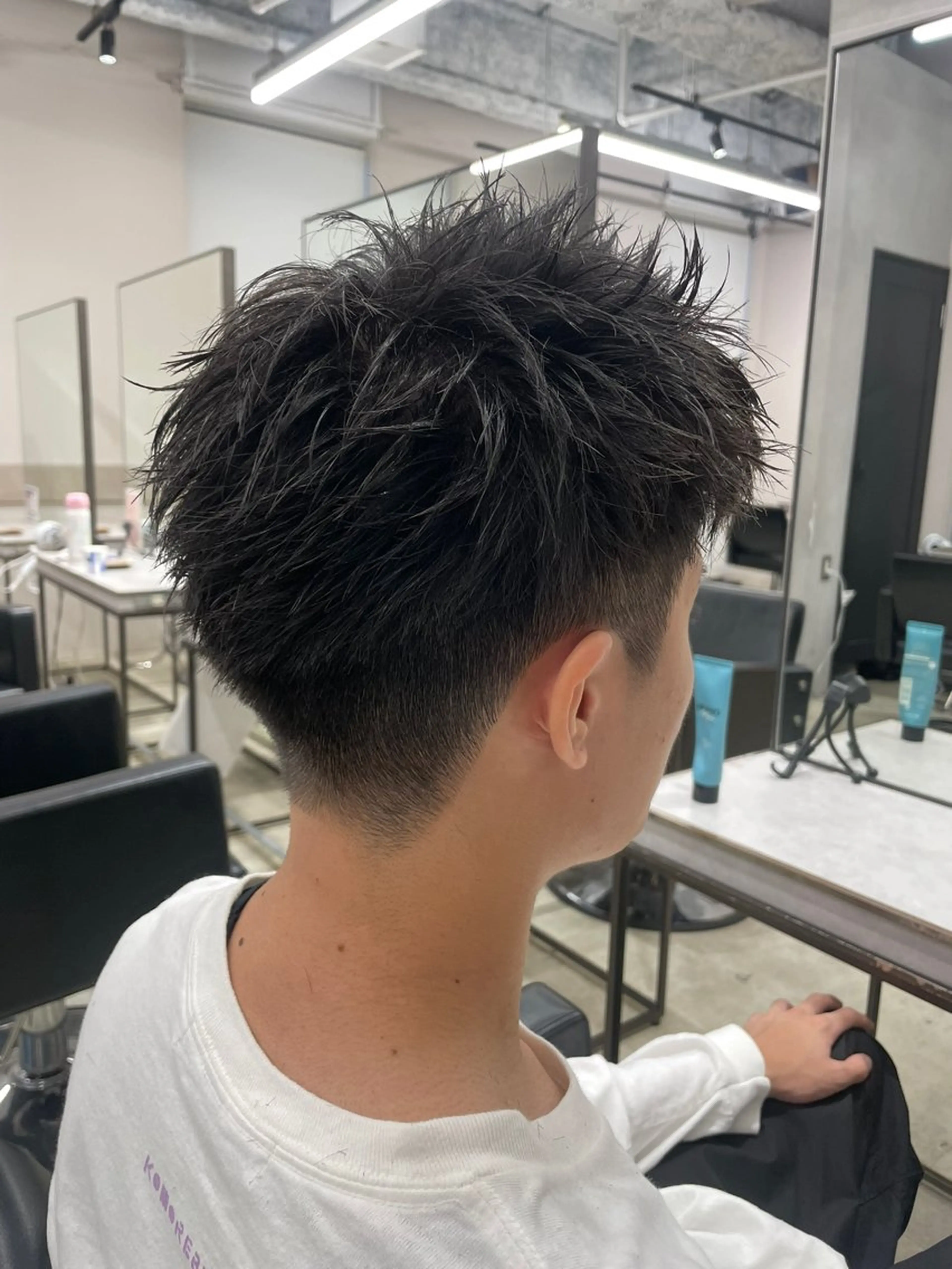 ショート メンズ スパイキーショート 刈り上げ ショートヘア カット メンズ特化🔥 金子直斗のヘアスタイル