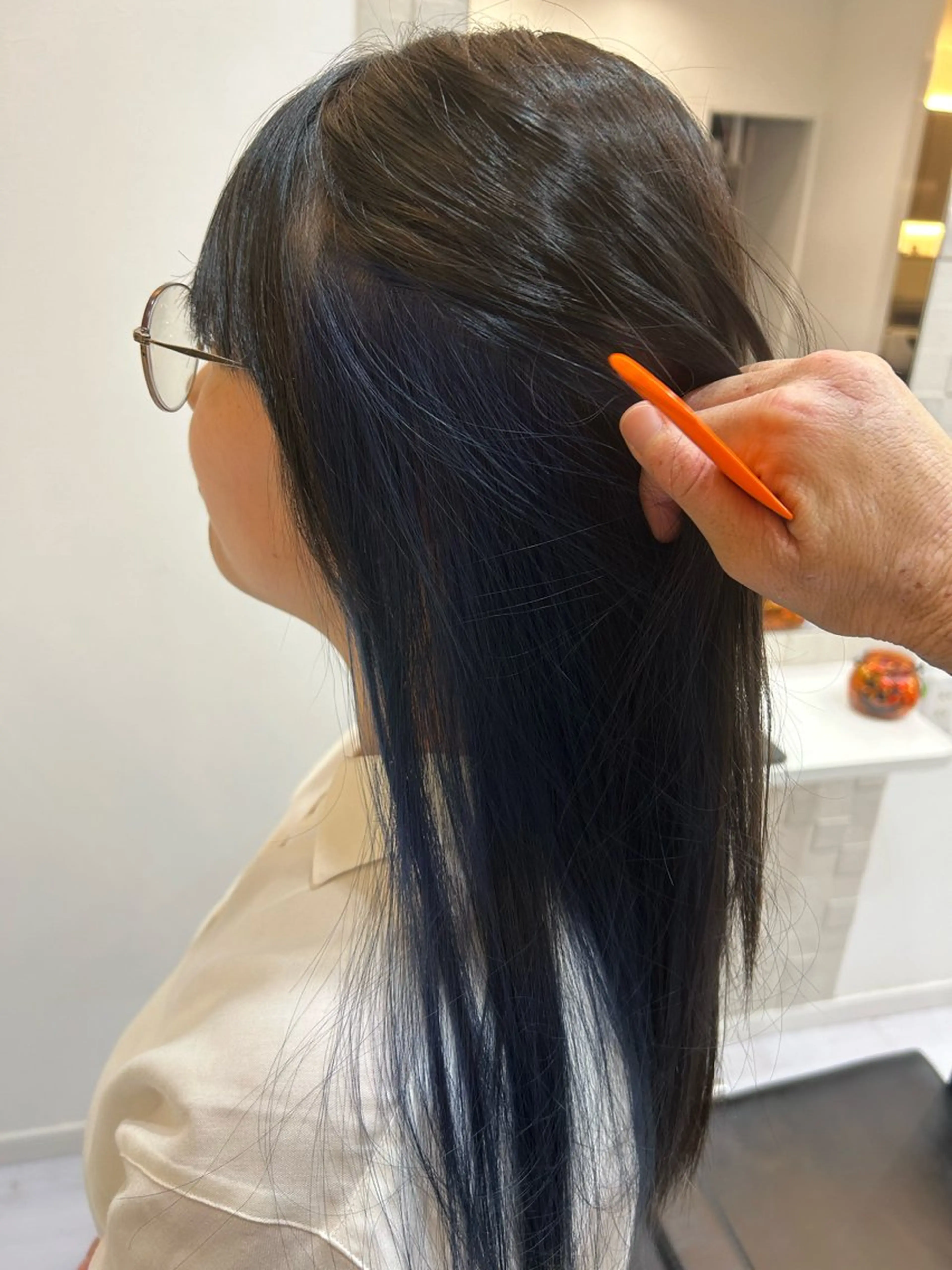 カラー 横山 香音のヘアスタイル