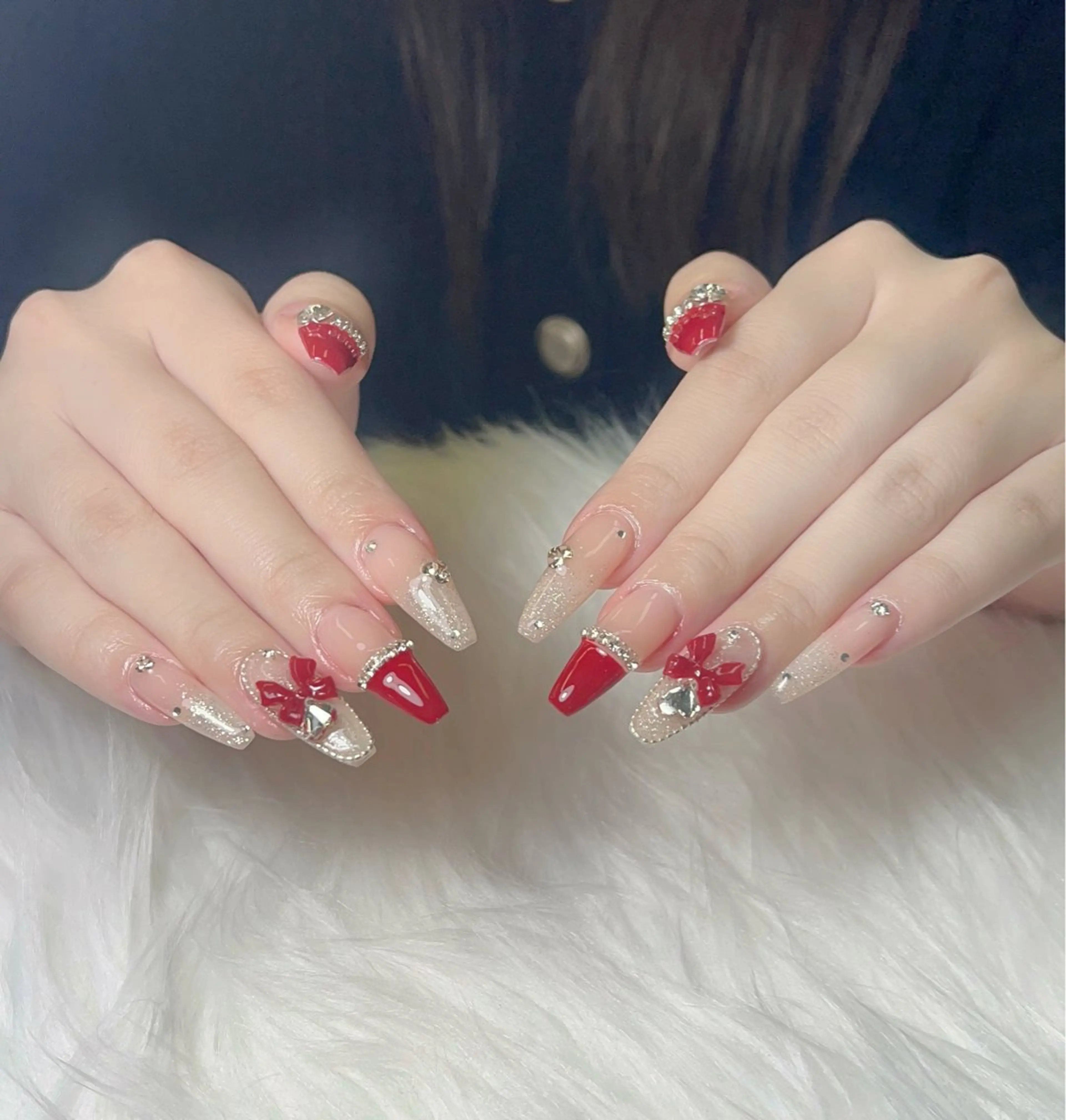 ネイル フットネイル ジェルネイル マグネットネイル 持ち込み パラジェル ハンドネイル KING_NAIL YUMIのネイルデザイン