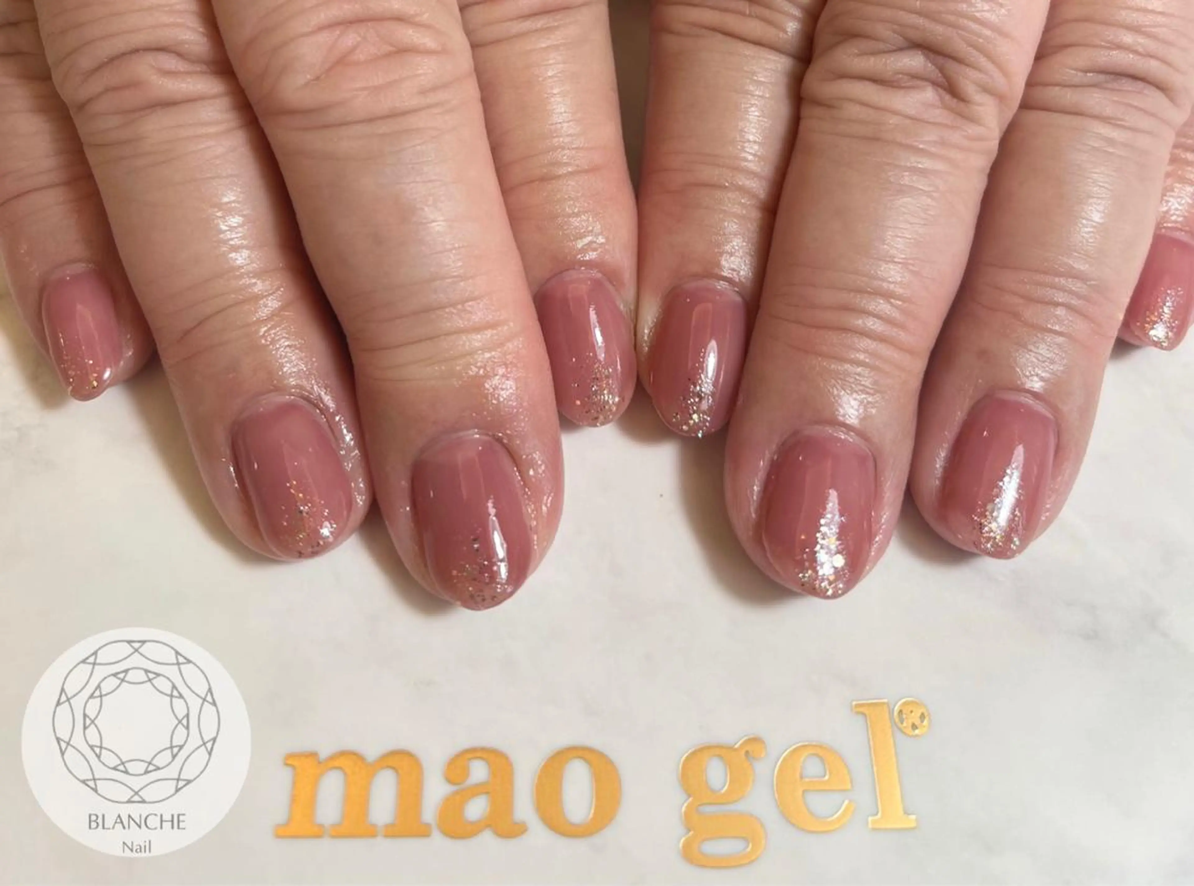 ネイル ジェルネイル オフィスネイル パラジェル シンプルネイル BLANCHE Nailのネイルデザイン