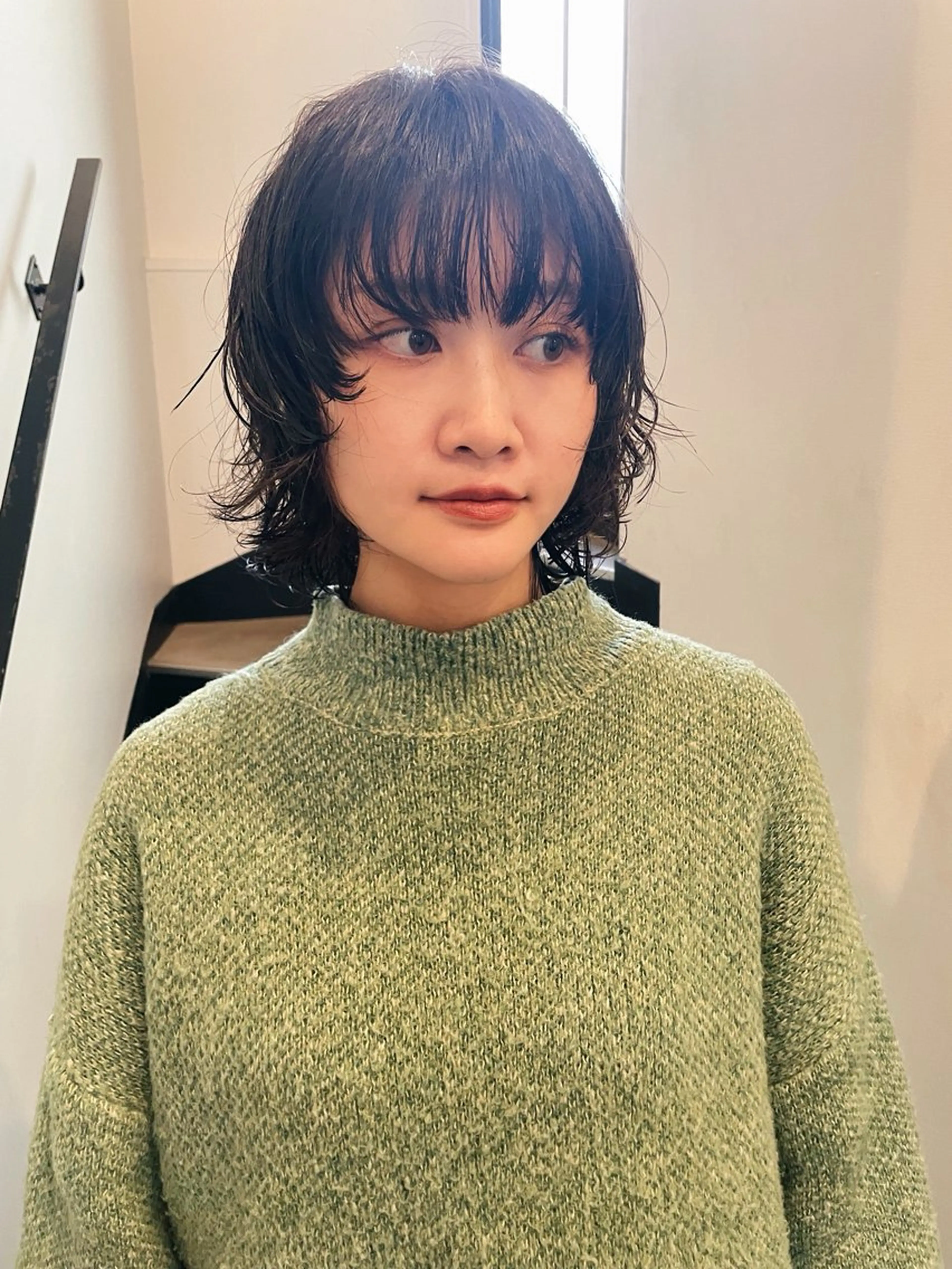 ミディアム パーマ ボブ／パーマ指名 No. 1🍃れんとのヘアスタイル