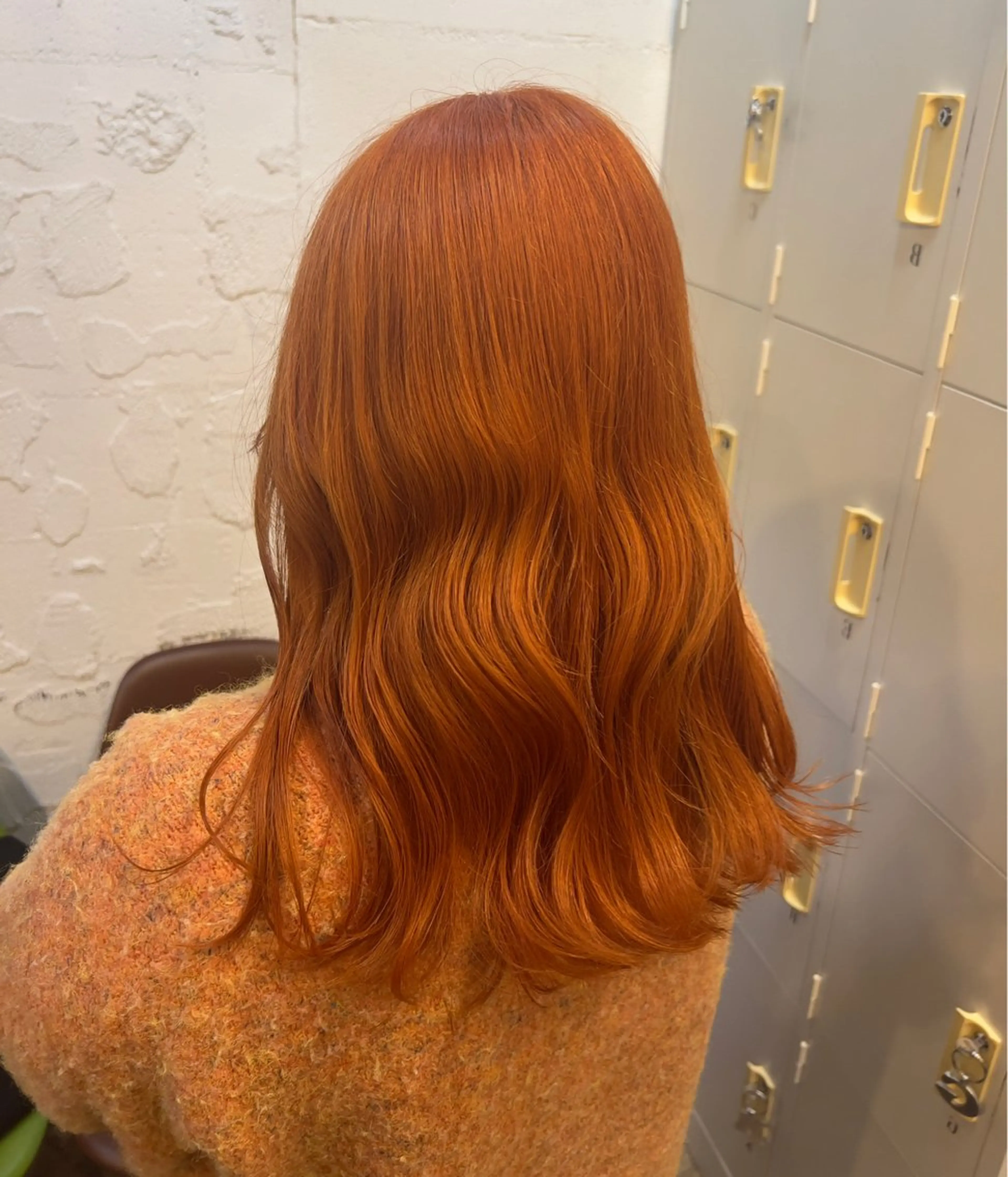 セミロング カラー 透明感/血色カラー/ 似合せレイヤー/ゆいのヘアスタイル