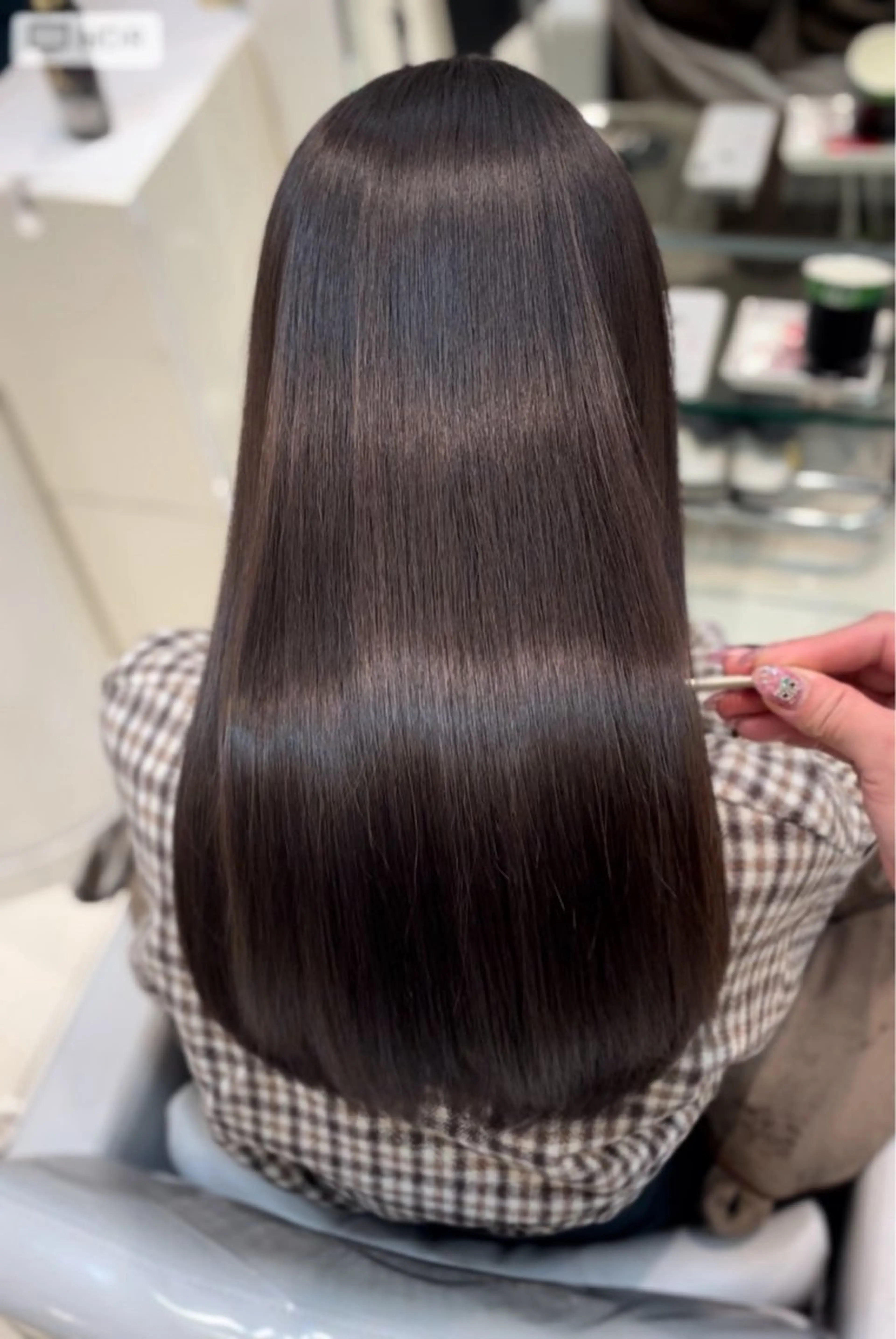 ロング パーマ Ash銀座店💜 misaのヘアスタイル