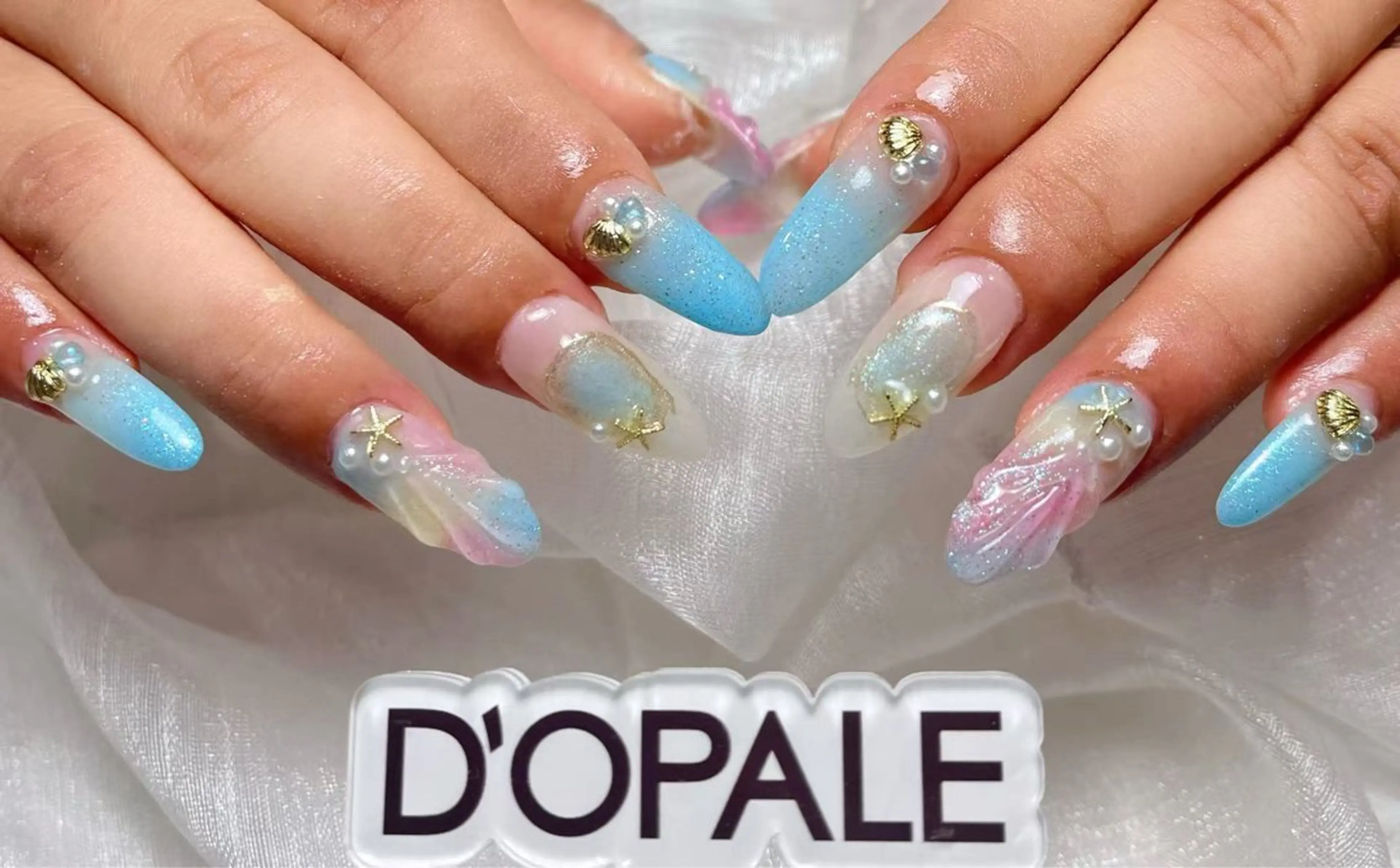 ネイル ハンドネイル ドパルネイル 上野店サロンのネイルデザイン