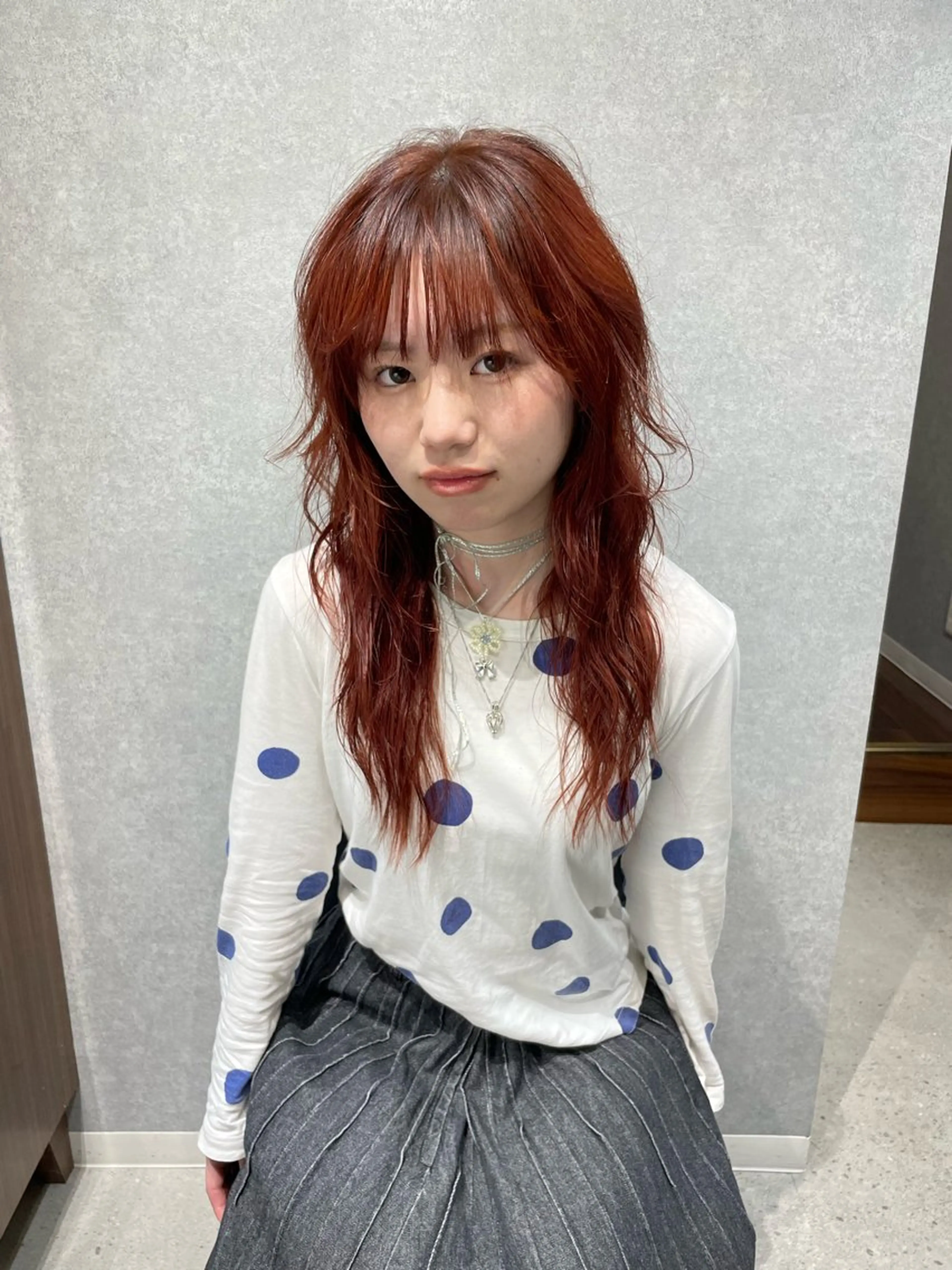 ロング Daisy🎀透け感 カラー🎀JUNAのヘアスタイル