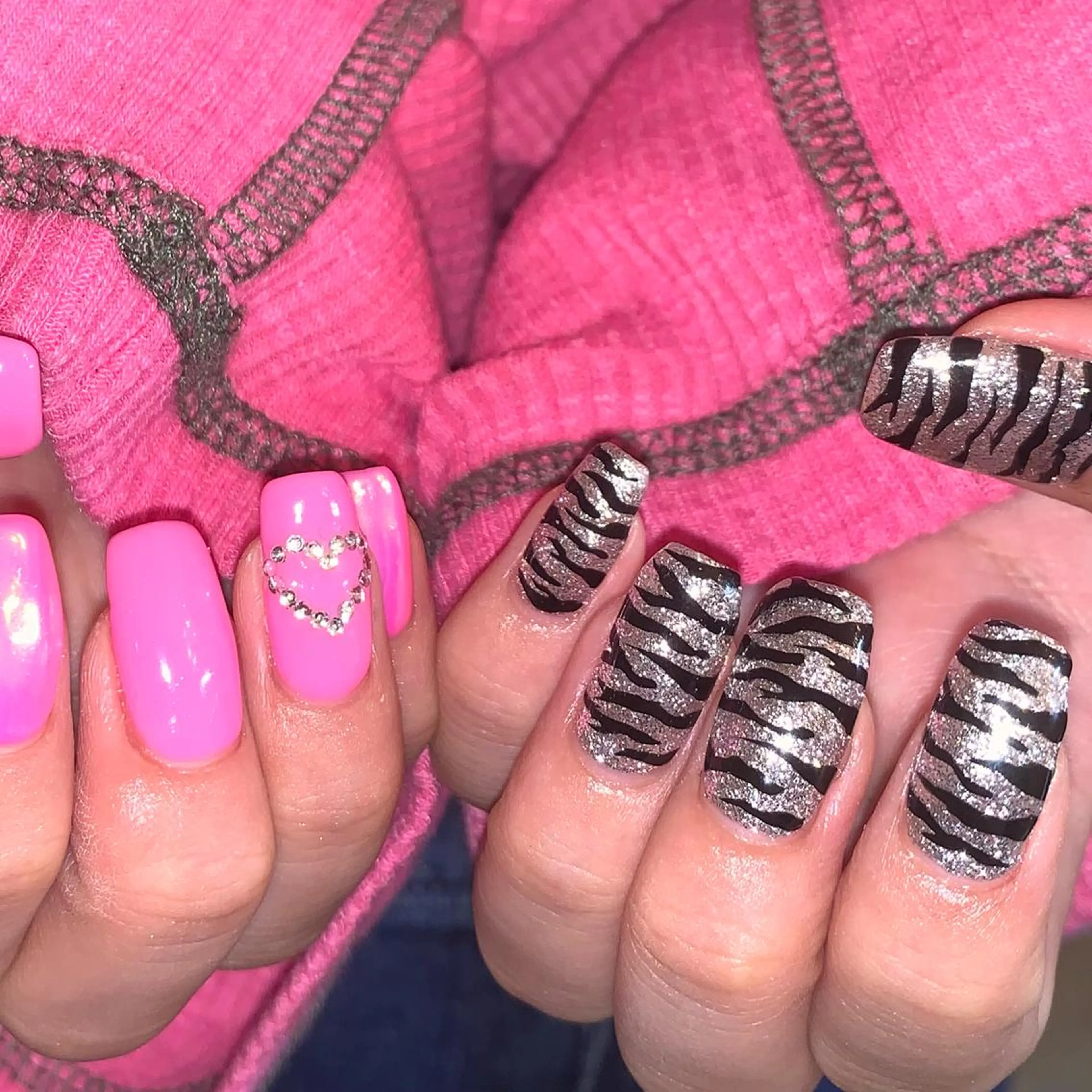 ネイル オーロラネイル ピンク tamami _表参道／原宿のネイルデザイン