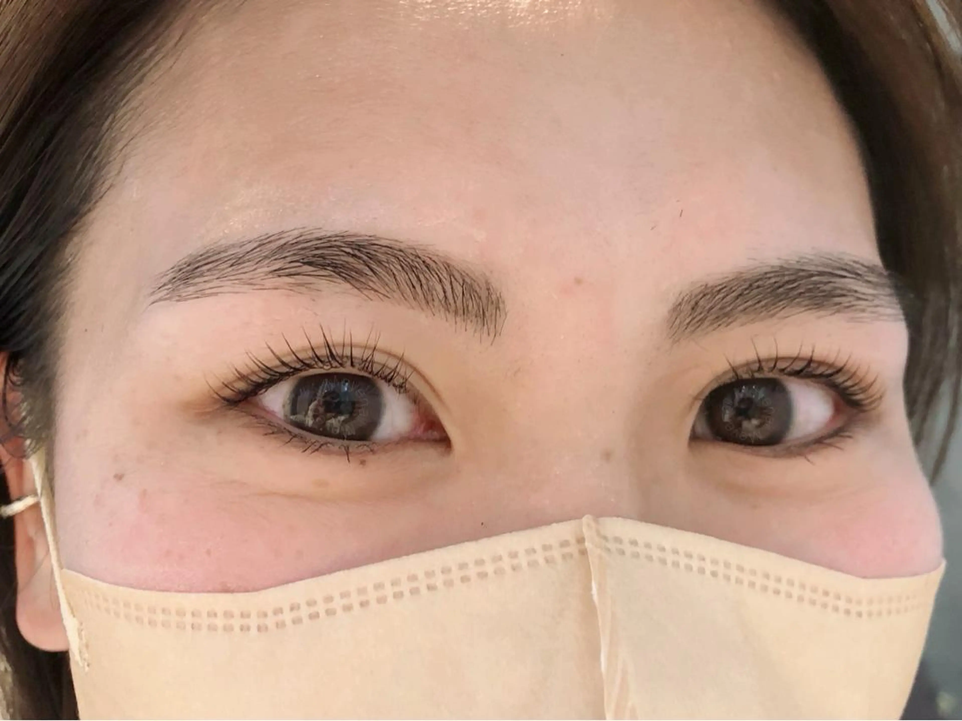 マツエク・マツパ アイブロウ ワックス脱毛 眉カット eyenail m🌿4月限定のマツエク・マツパデザイン