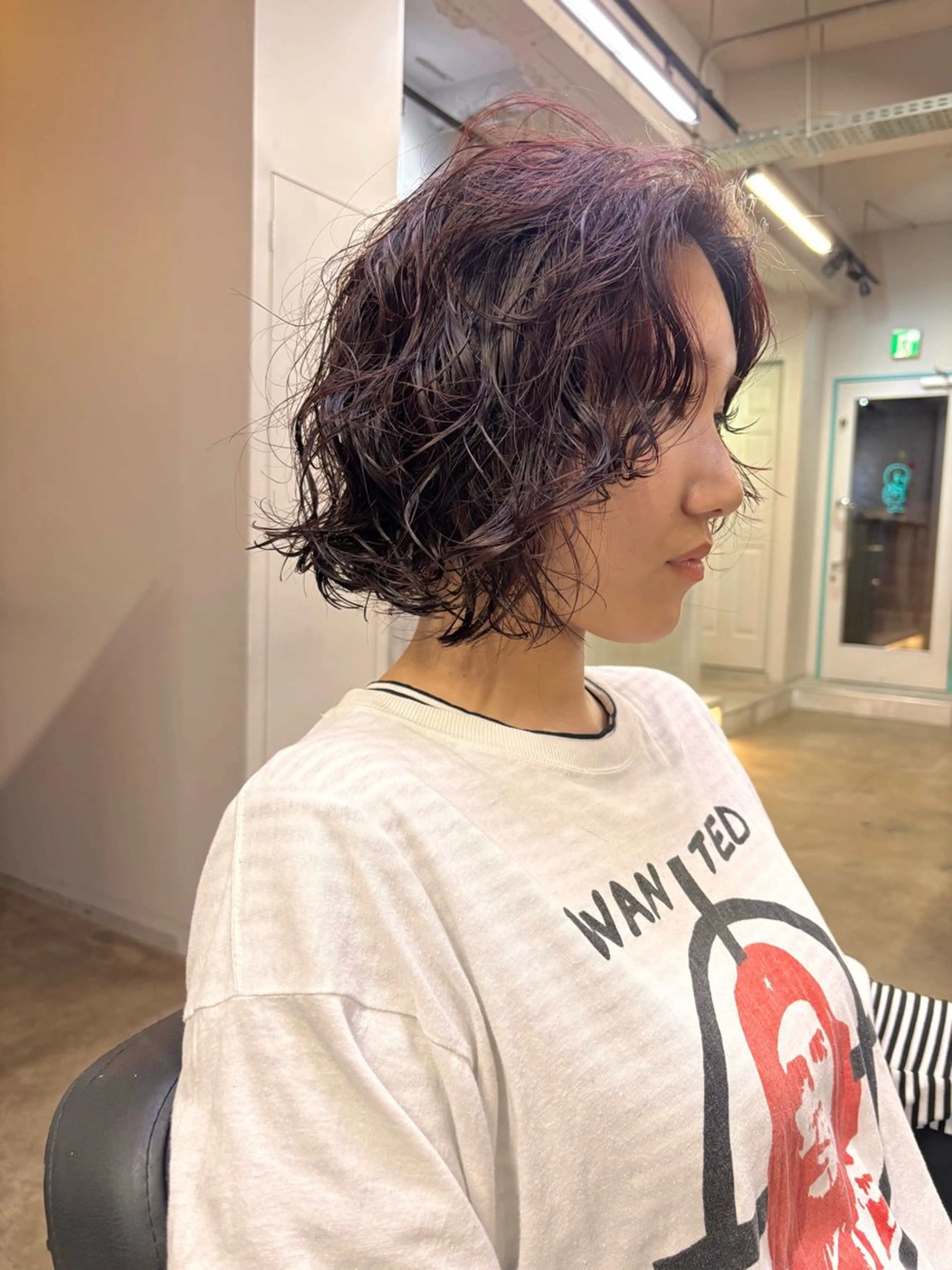 ショート パーマ カット ヘアカラー パーマ ボブとパーマの達人 /美容室難民の方是非のヘアスタイル