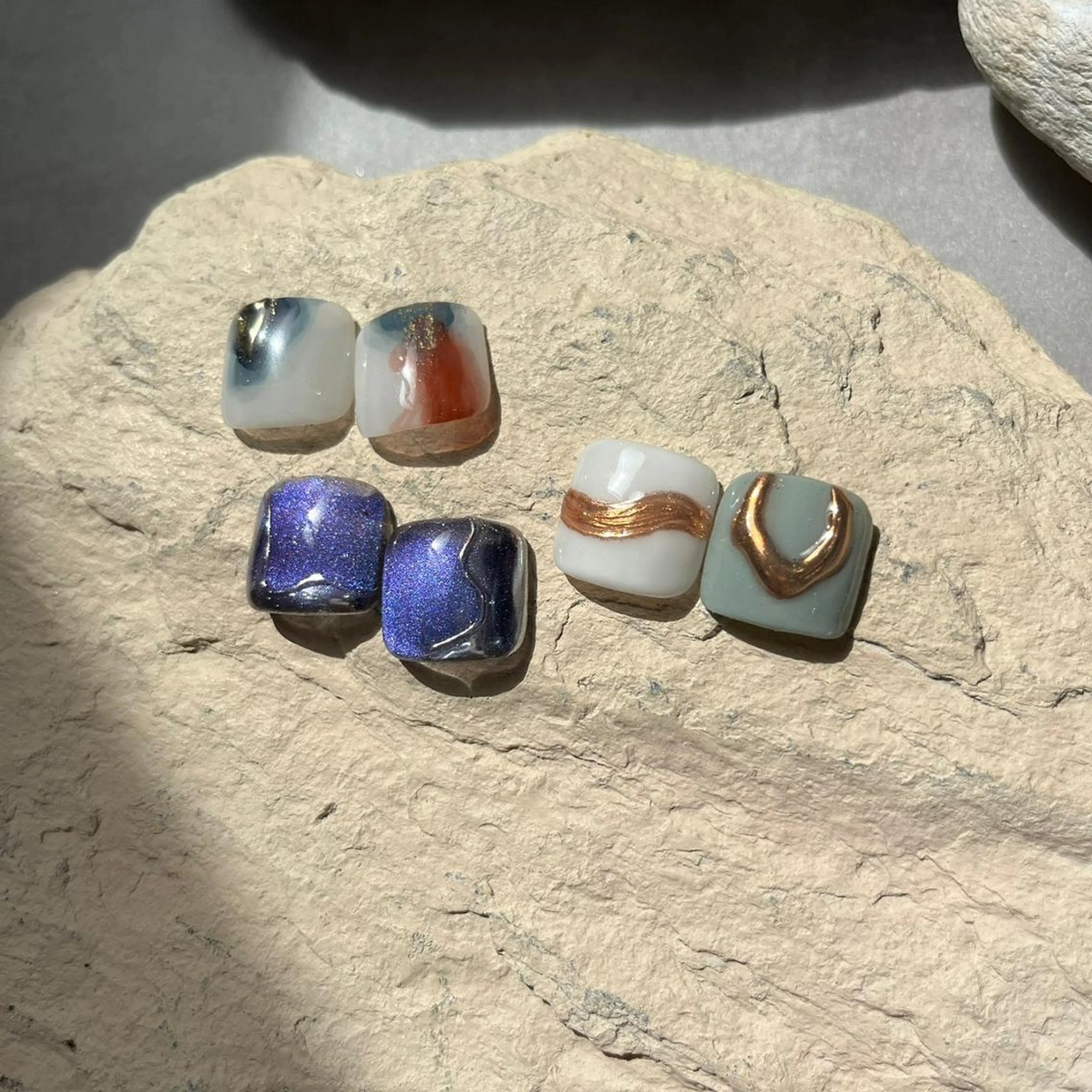 ネイル フットネイル maimai　W 【放出店】のネイルデザイン