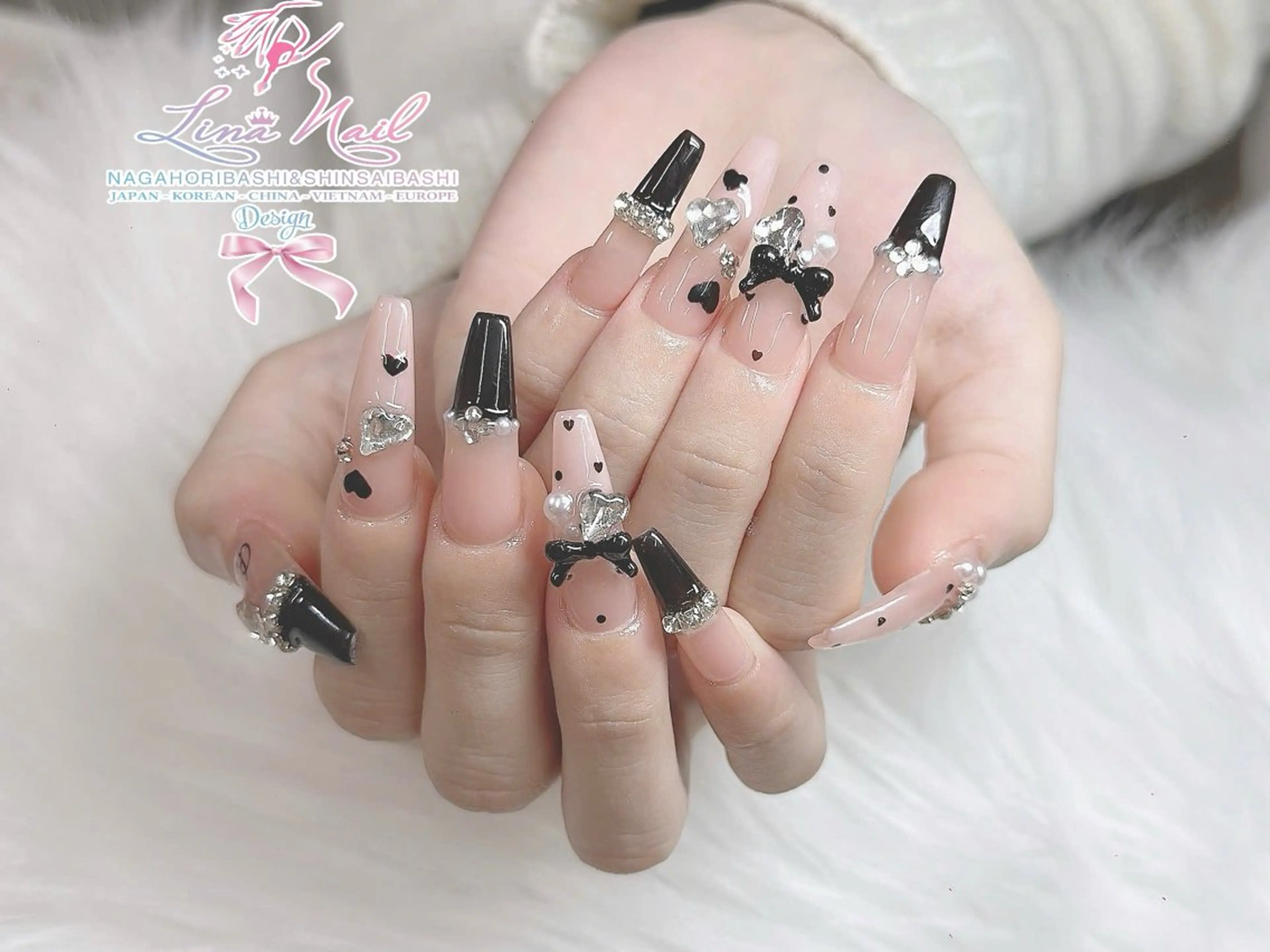 ネイル フットネイル ジェルネイル 持ち込み ネイルチップ ハンドネイル リナネイル 長堀橋店／東心斎橋店のネイルデザイン