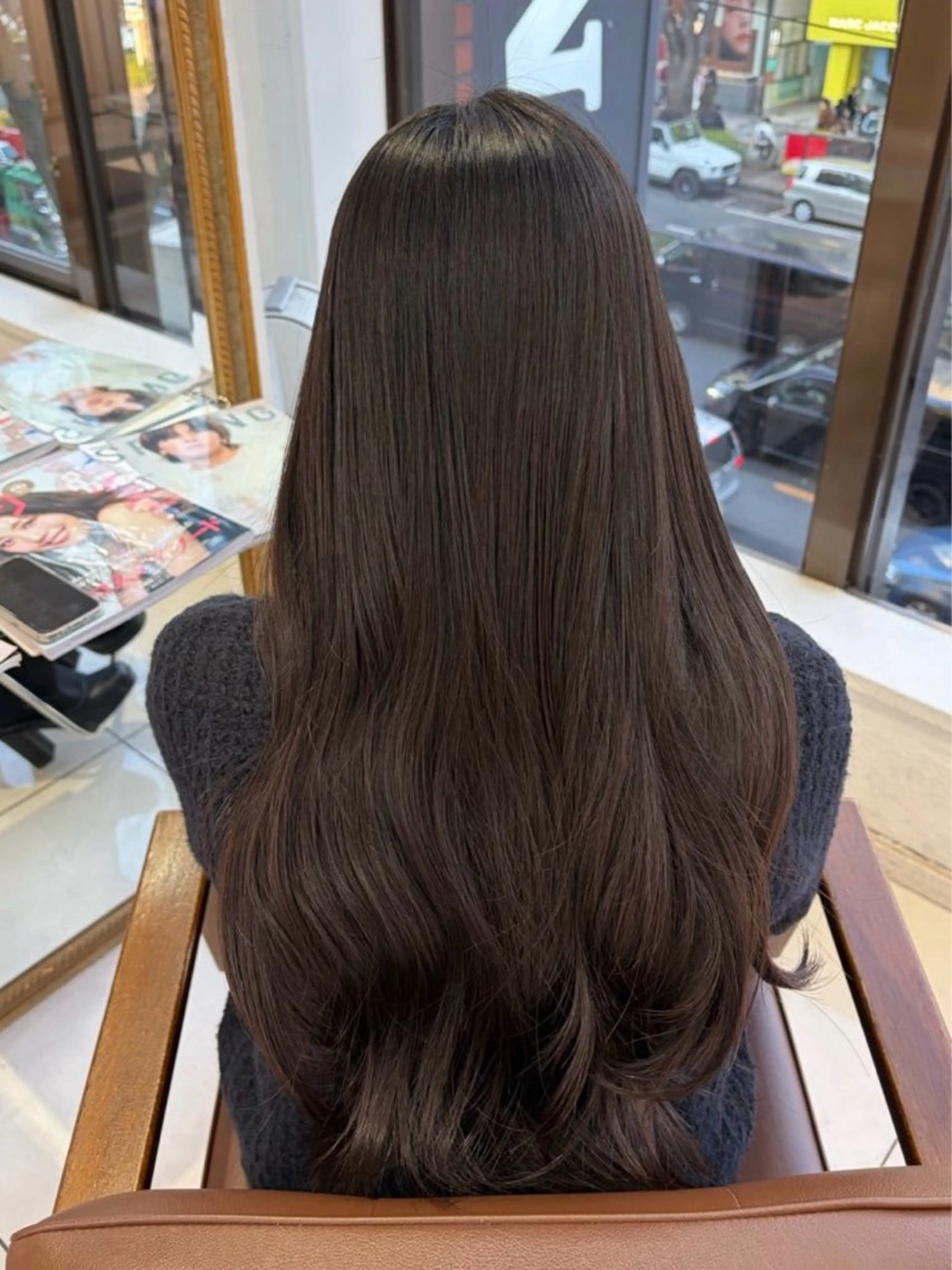 ロング 髪質改善 ロング トリートメント ヘアカラー トリートメント 巻ける🫧縮毛矯正 💞はな🎀のヘアスタイル