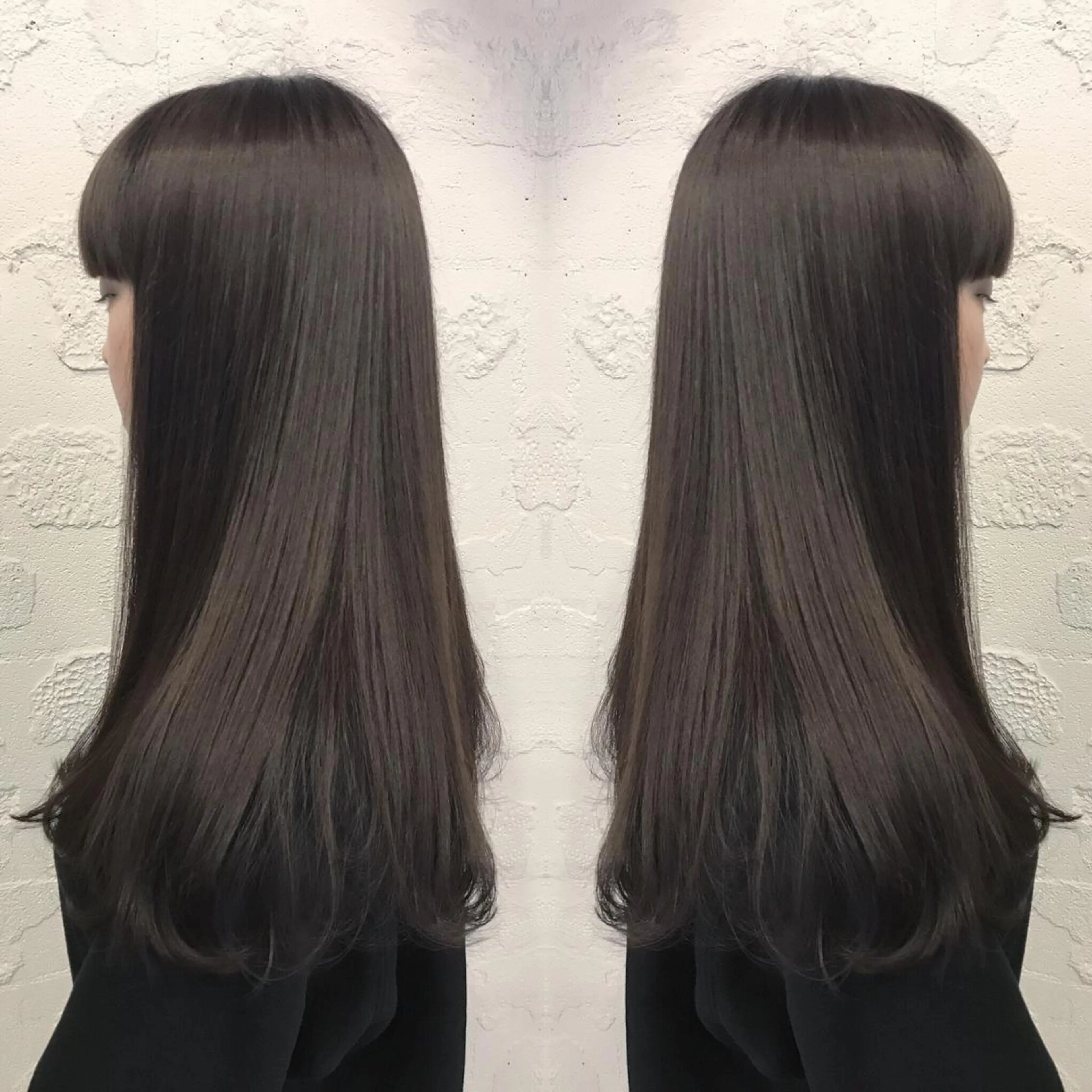 ロング カラー 嶋佐 昌大 シマサマオのヘアスタイル