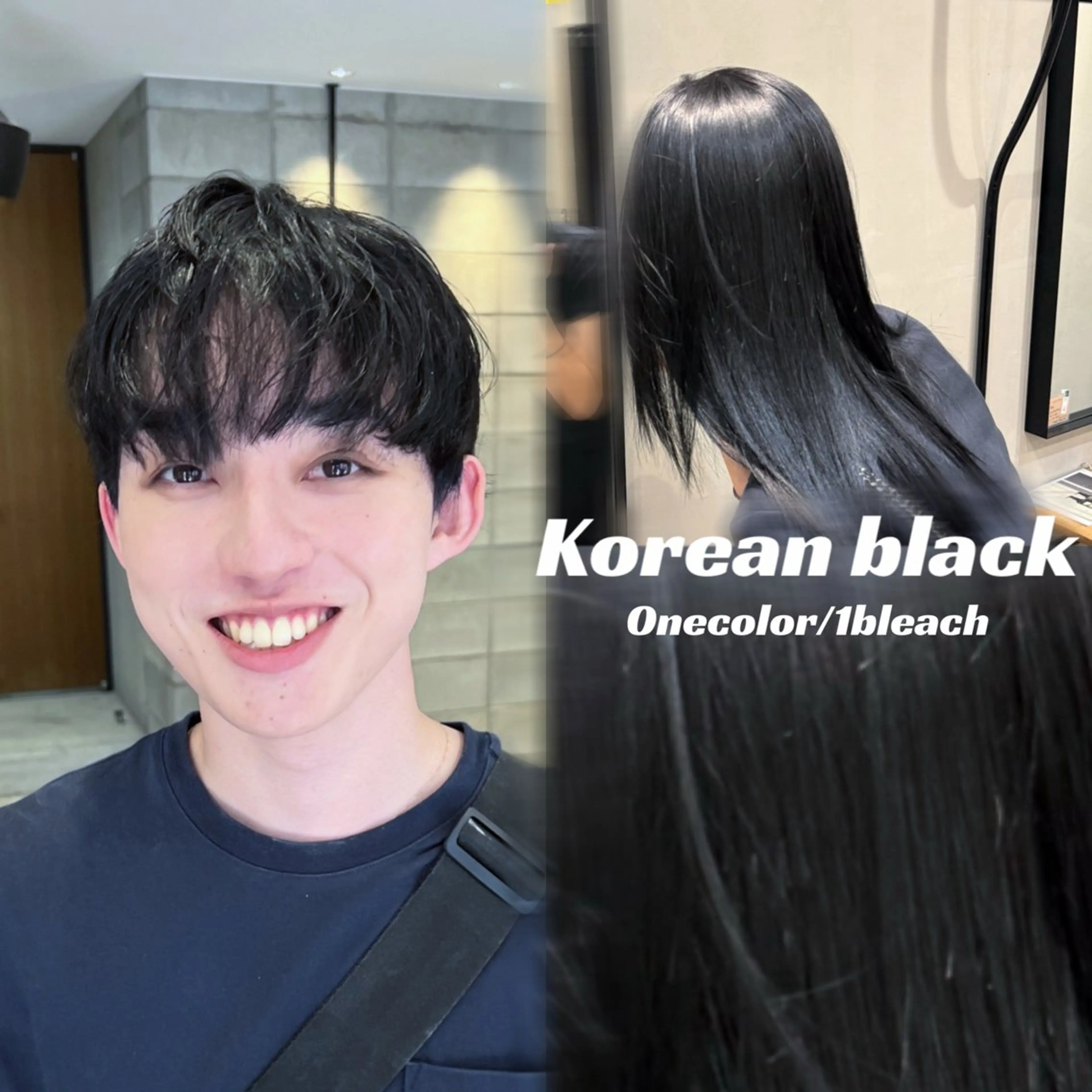 カラー ヘアカラー トリートメント 博多韓国ヘア /メンズ【美涼】のヘアスタイル