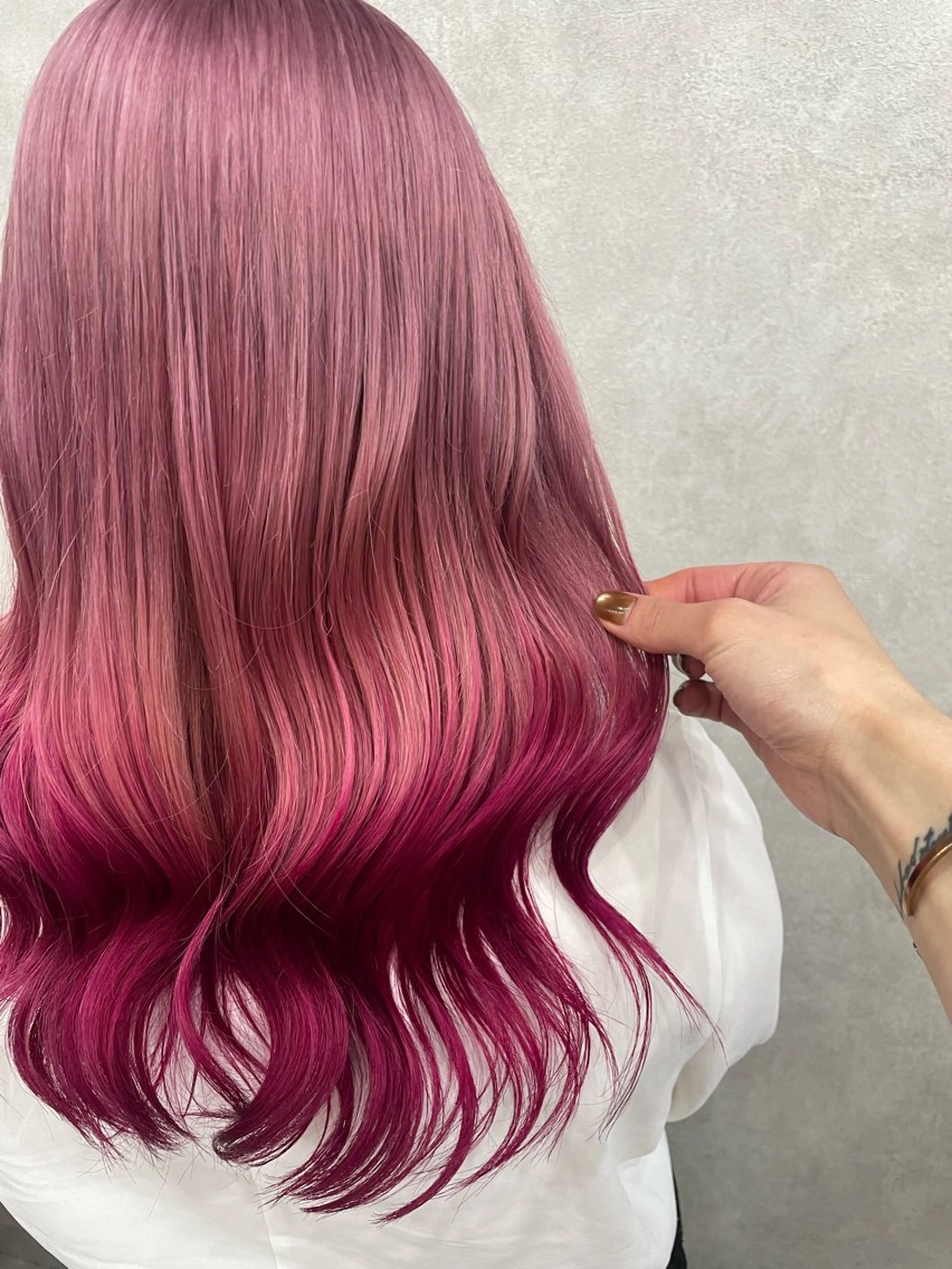 💞新規とくべつ価格💞ダブルカラー＋高濃度トリートメント(ブリーチ込の価格です！！)の写真