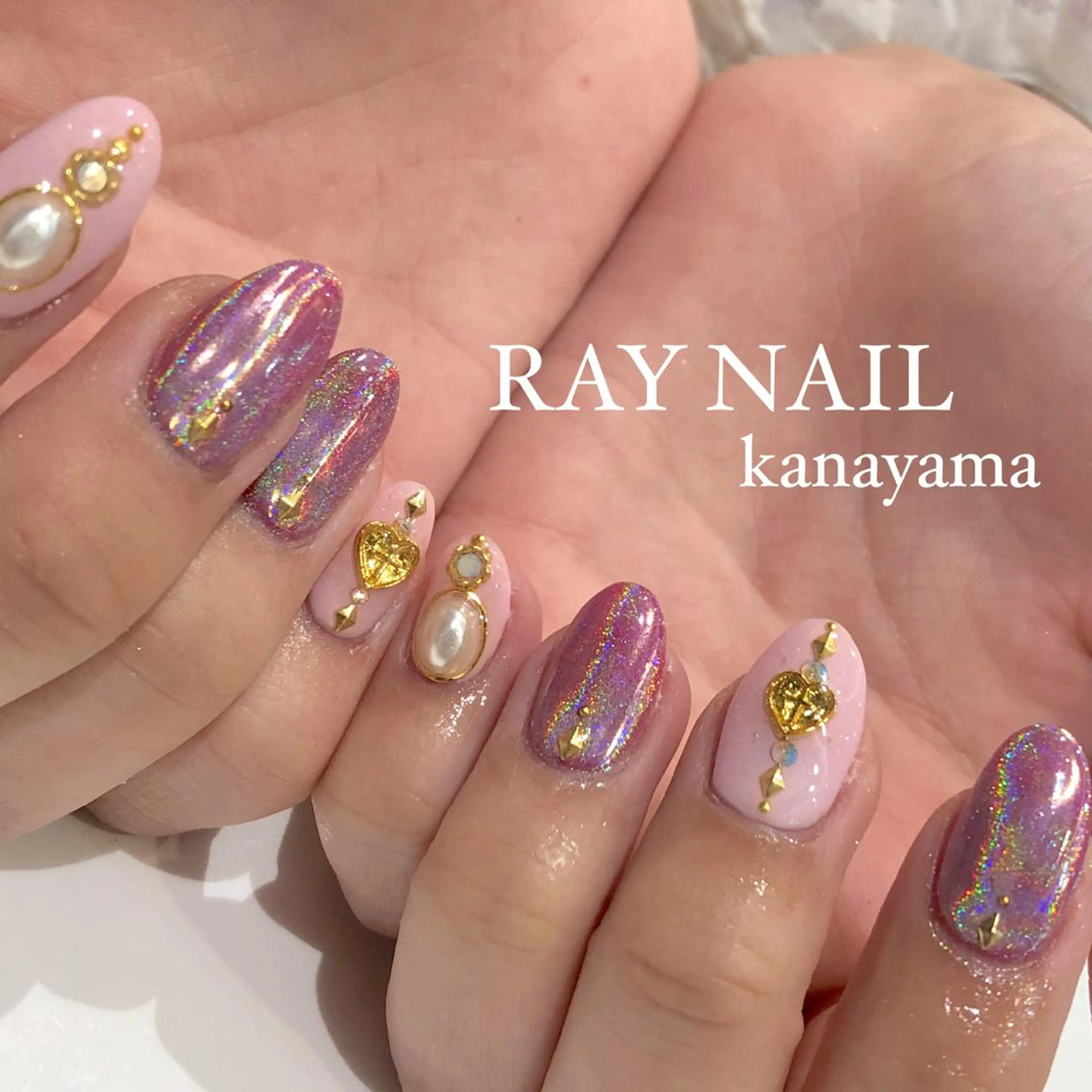 ネイル Arowa 伊田のネイルデザイン