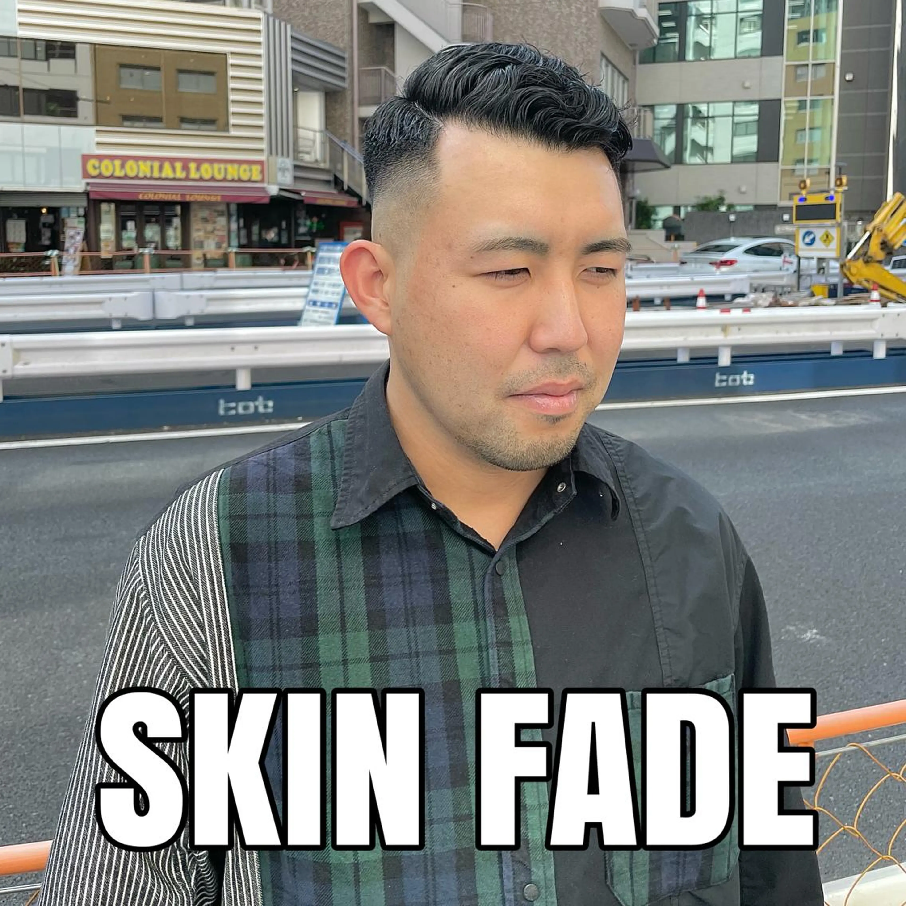 ショート メンズ フェードカット スキンフェード カット 💈メンズパーマ💈 ナカザワ　　リョウのヘアスタイル