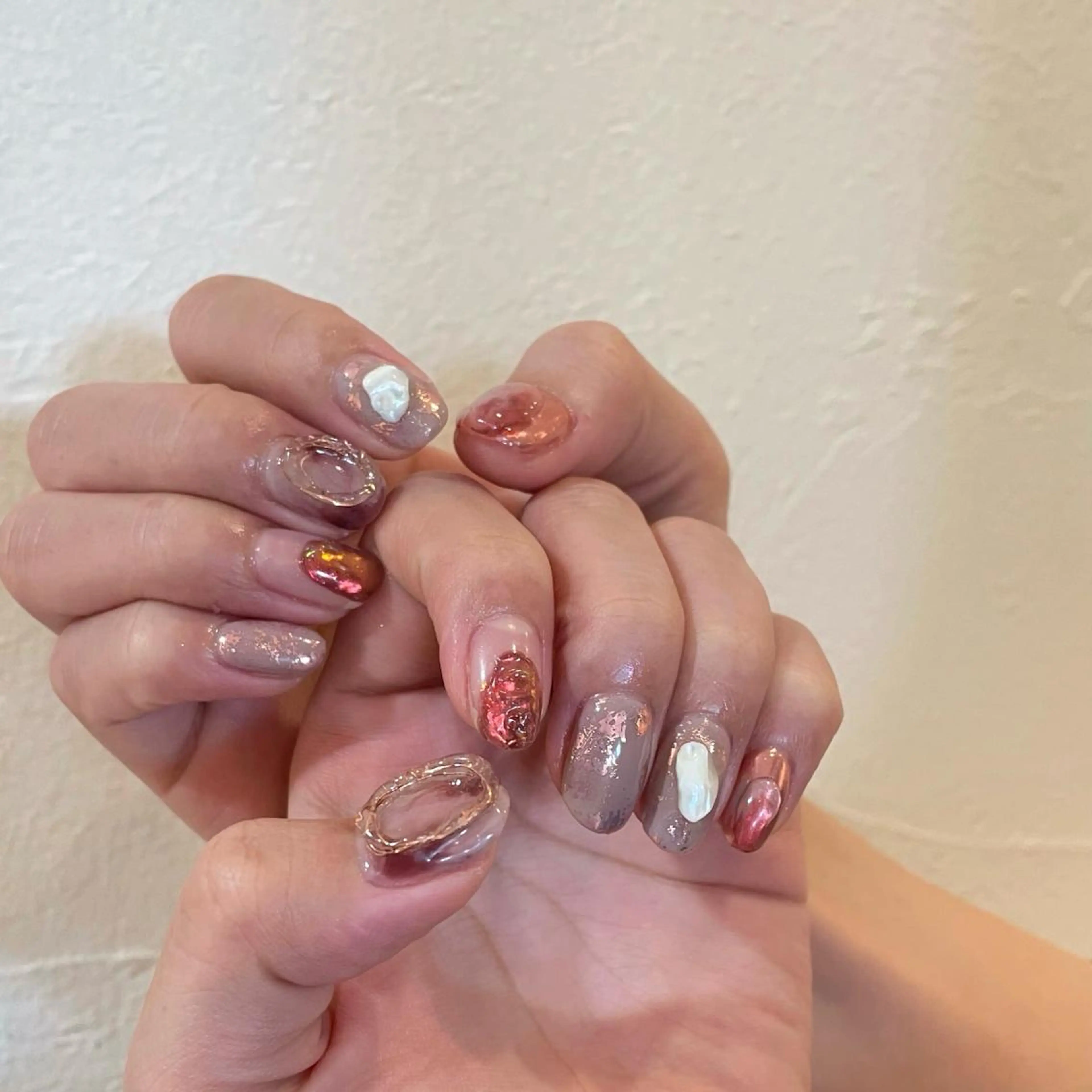 ネイル 新井 ひなののネイルデザイン