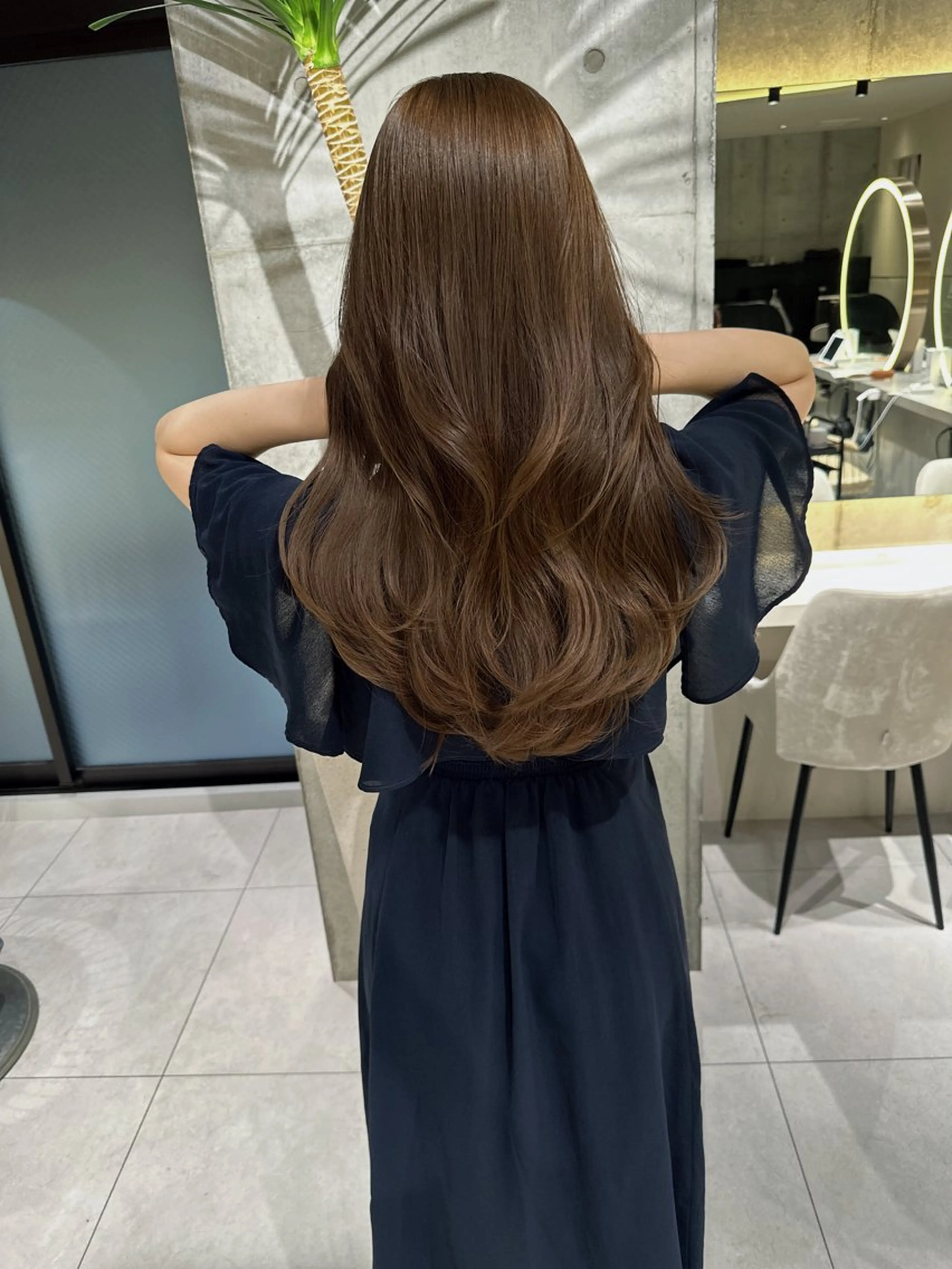 ロング カラー カット ヘアカラー トリートメント 《髪質改善✖️オリー ブ🧸》小嶋拓也のヘアスタイル