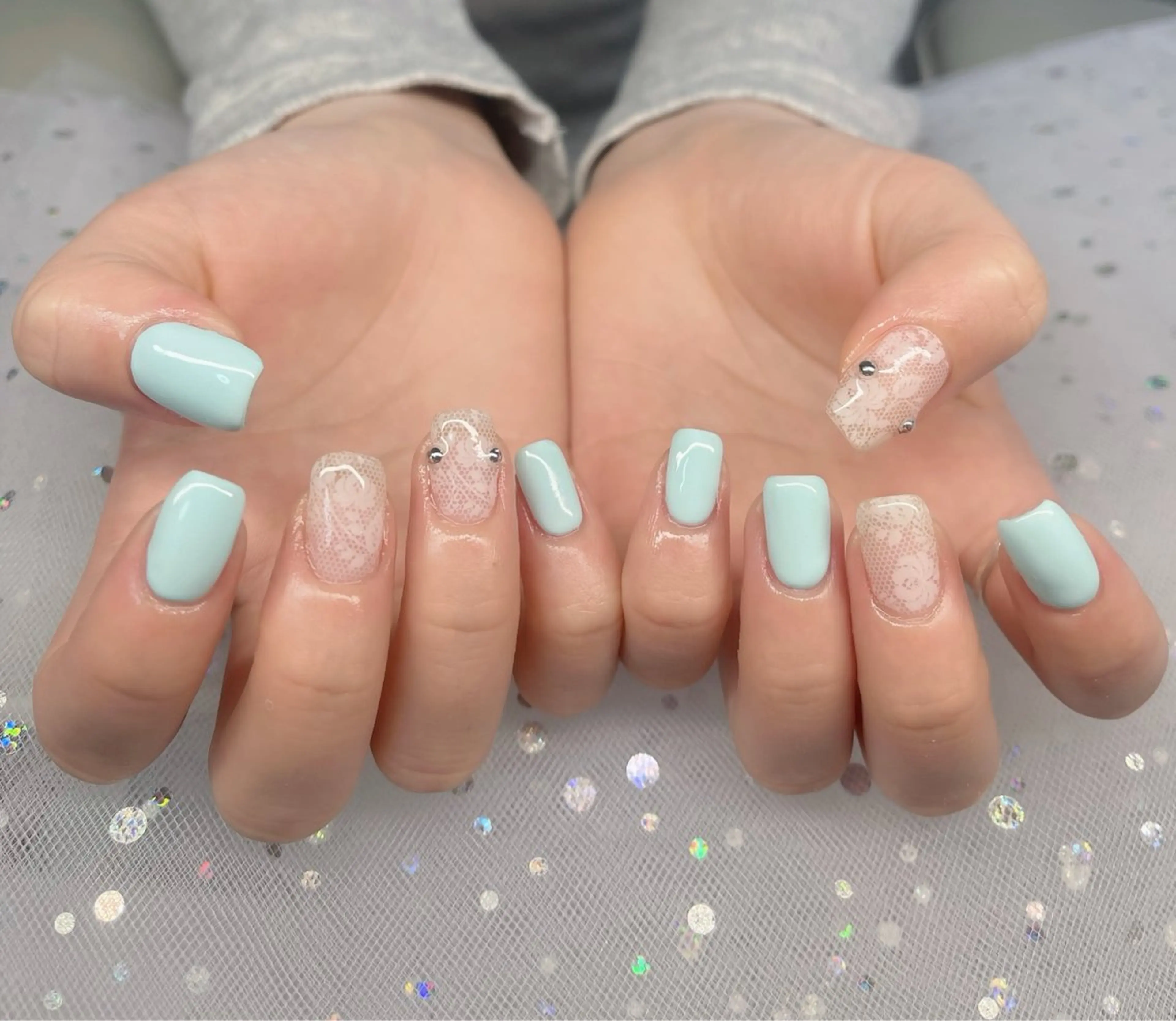 ネイル ハイネイル 自宅サロンのネイルデザイン