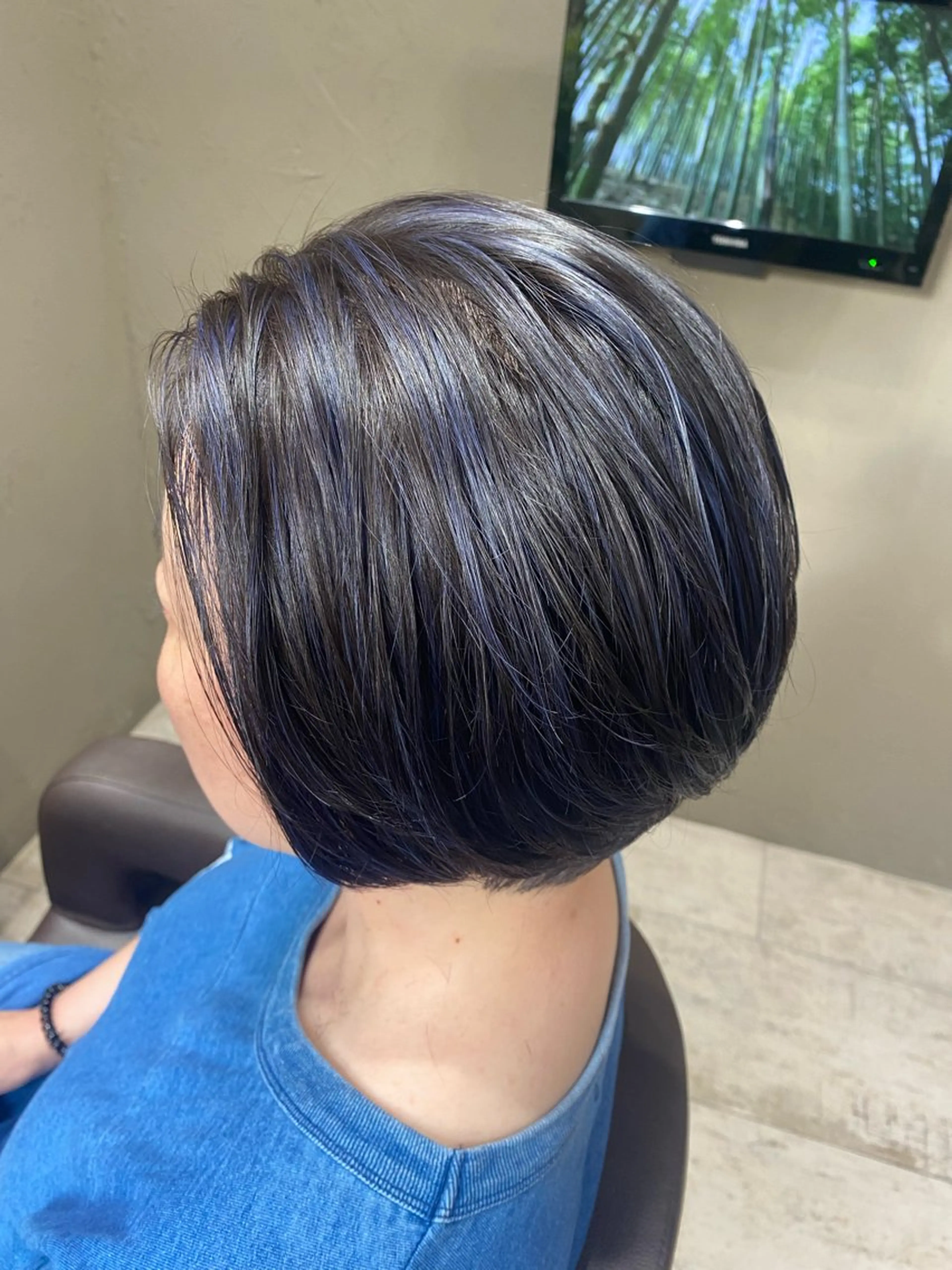 ショート ハイライト ヘアメイクエルテ Yukikoのヘアスタイル