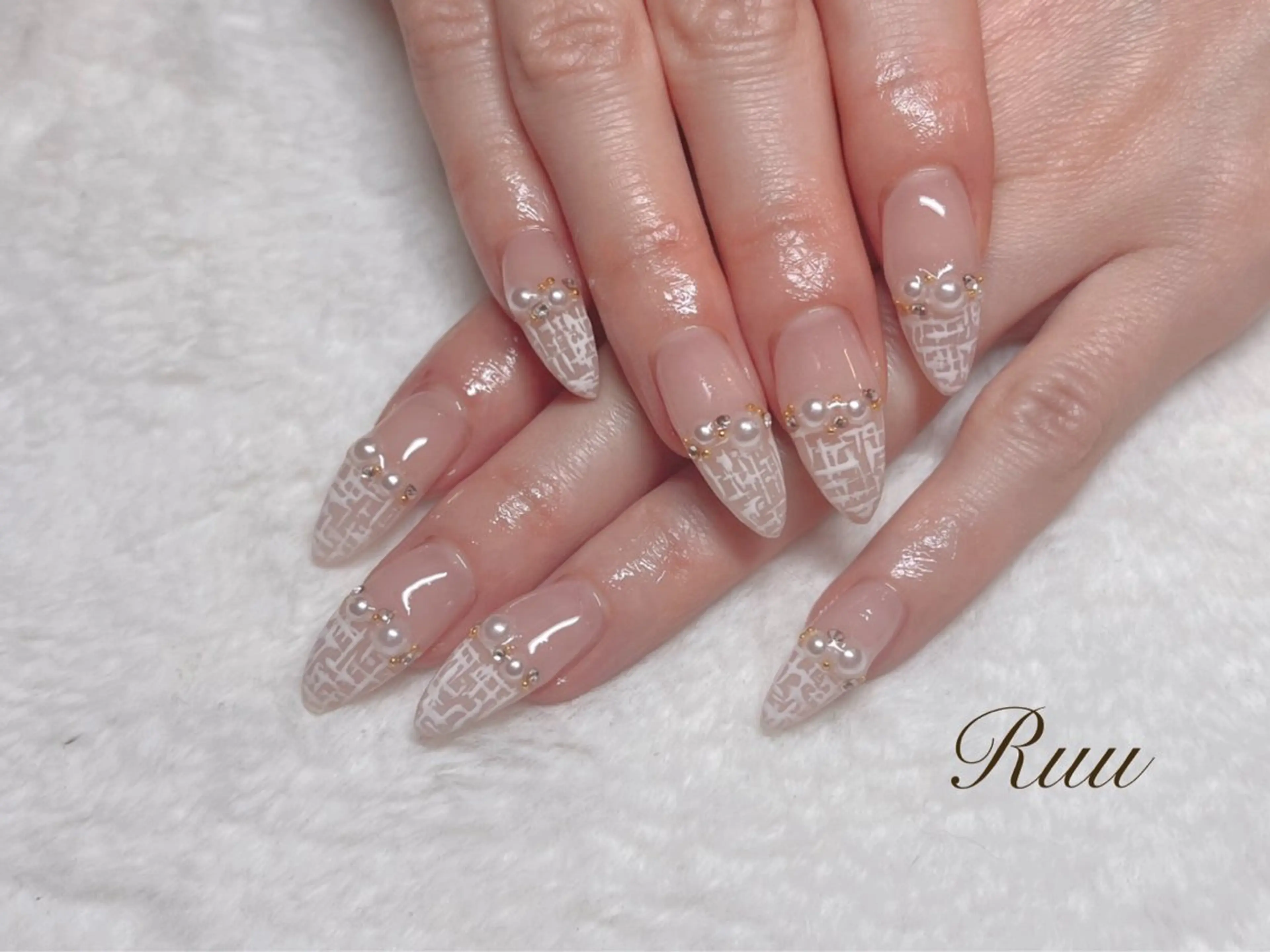 ネイル アートネイル フットネイル フレンチネイル キラキラネイル 韓国ネイル Nail salon Ruuのネイルデザイン
