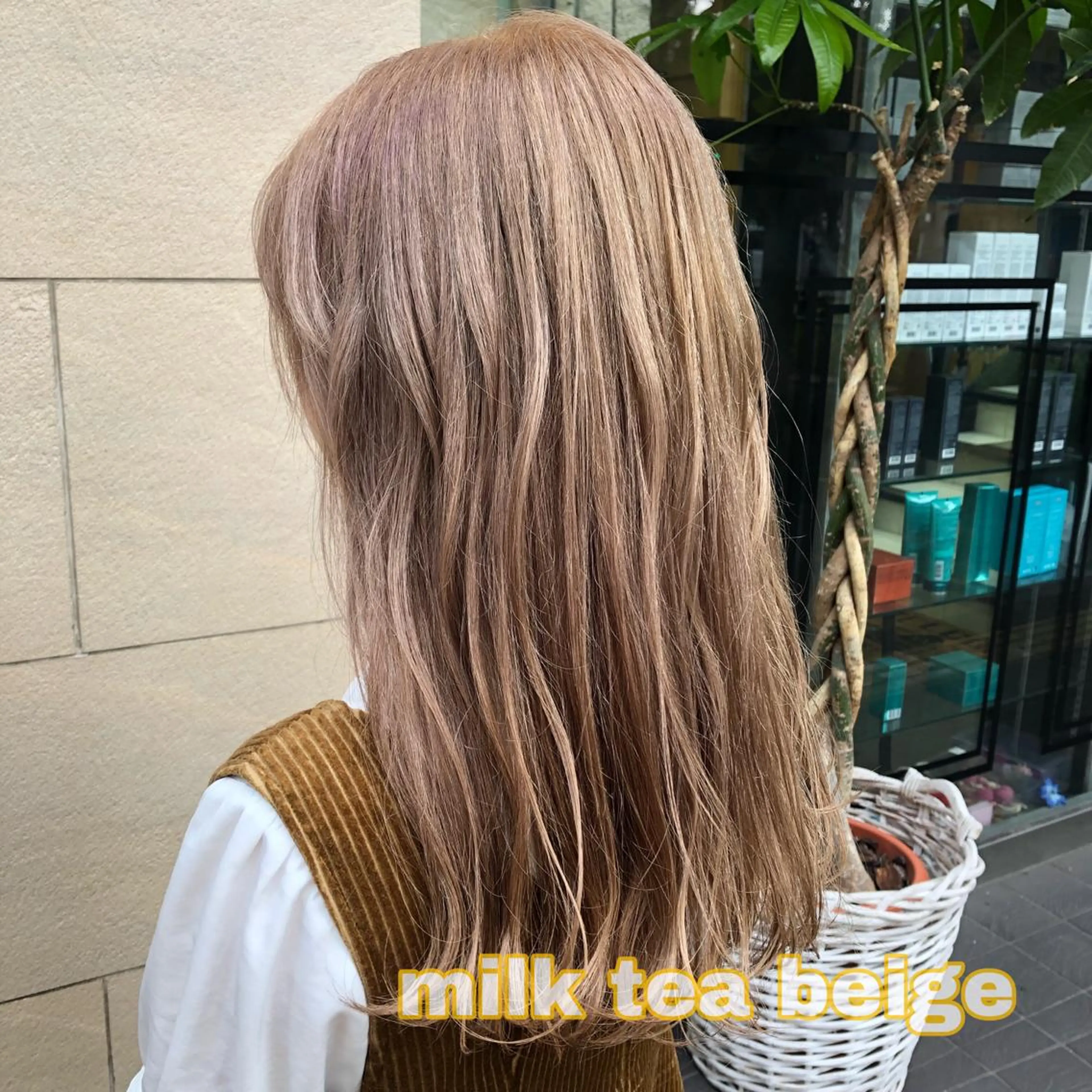 ロング カラー ヘアアレンジ TSUNA 🌙 Lim 五反田のマツエク・マツパデザイン