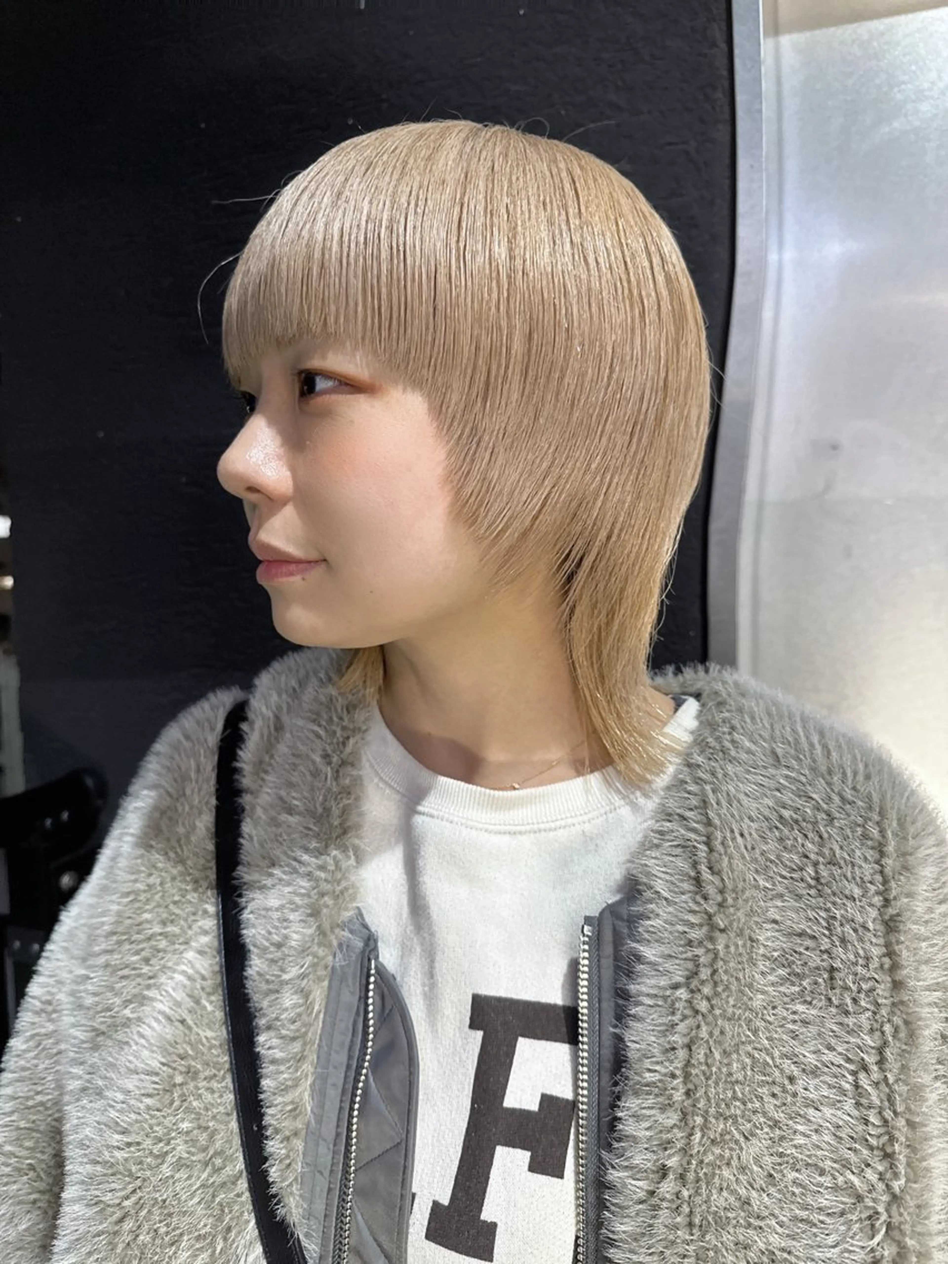 ショート カラー ヘアカラー 守屋 瞳子のヘアスタイル
