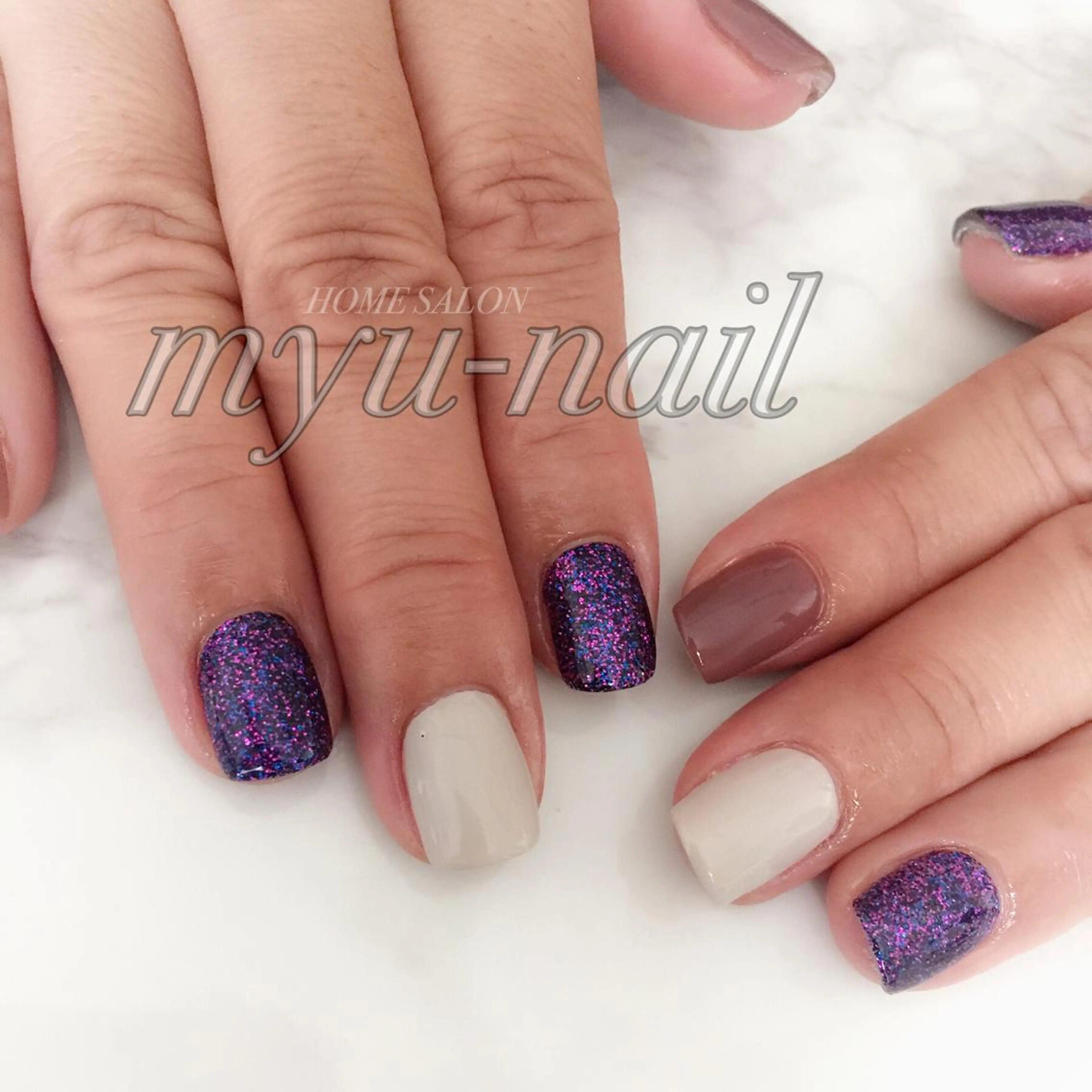ネイル ホームサロン myu-nailのネイルデザイン