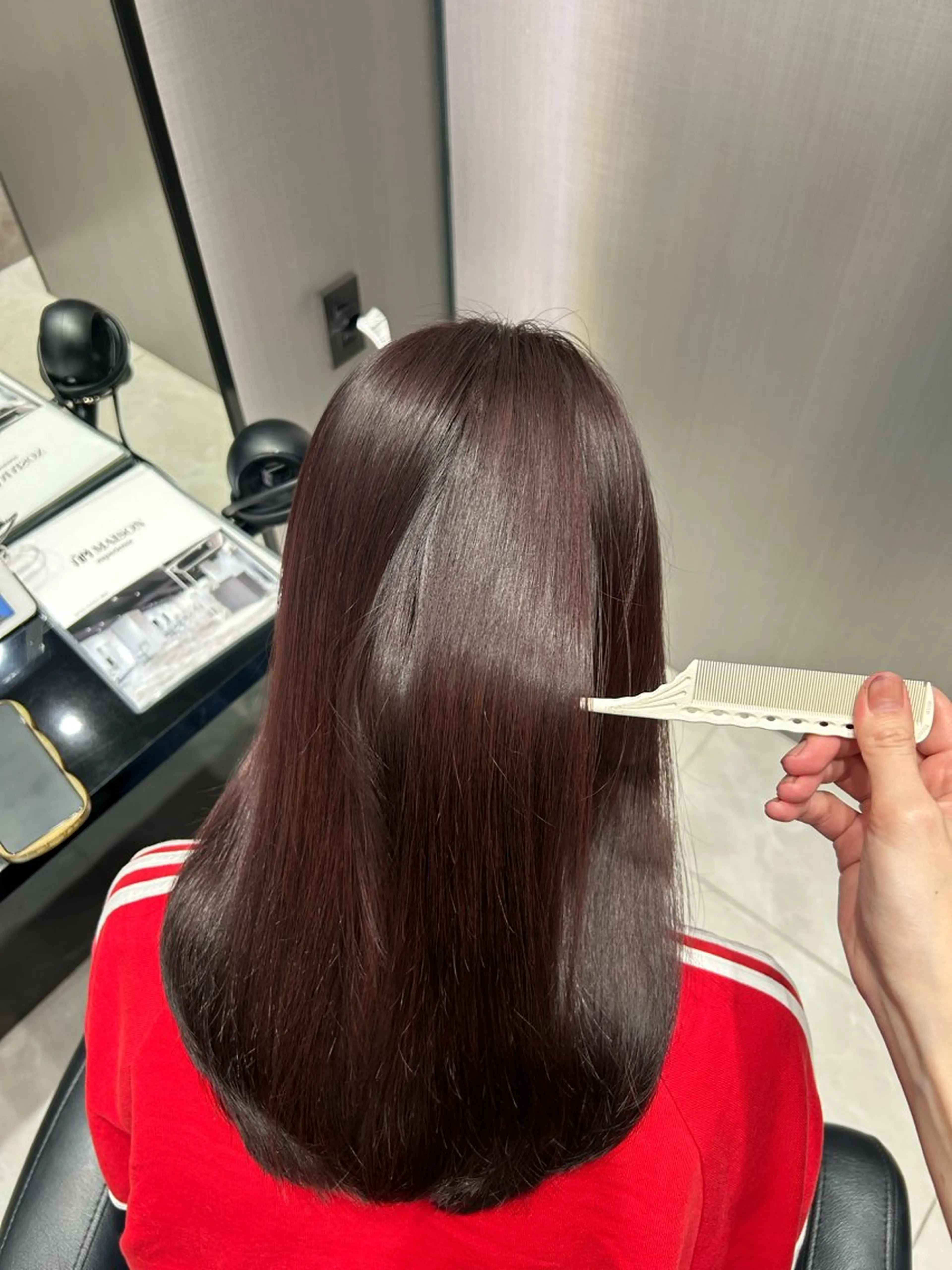 カラー ブラウンカラー 塙 英万のヘアスタイル