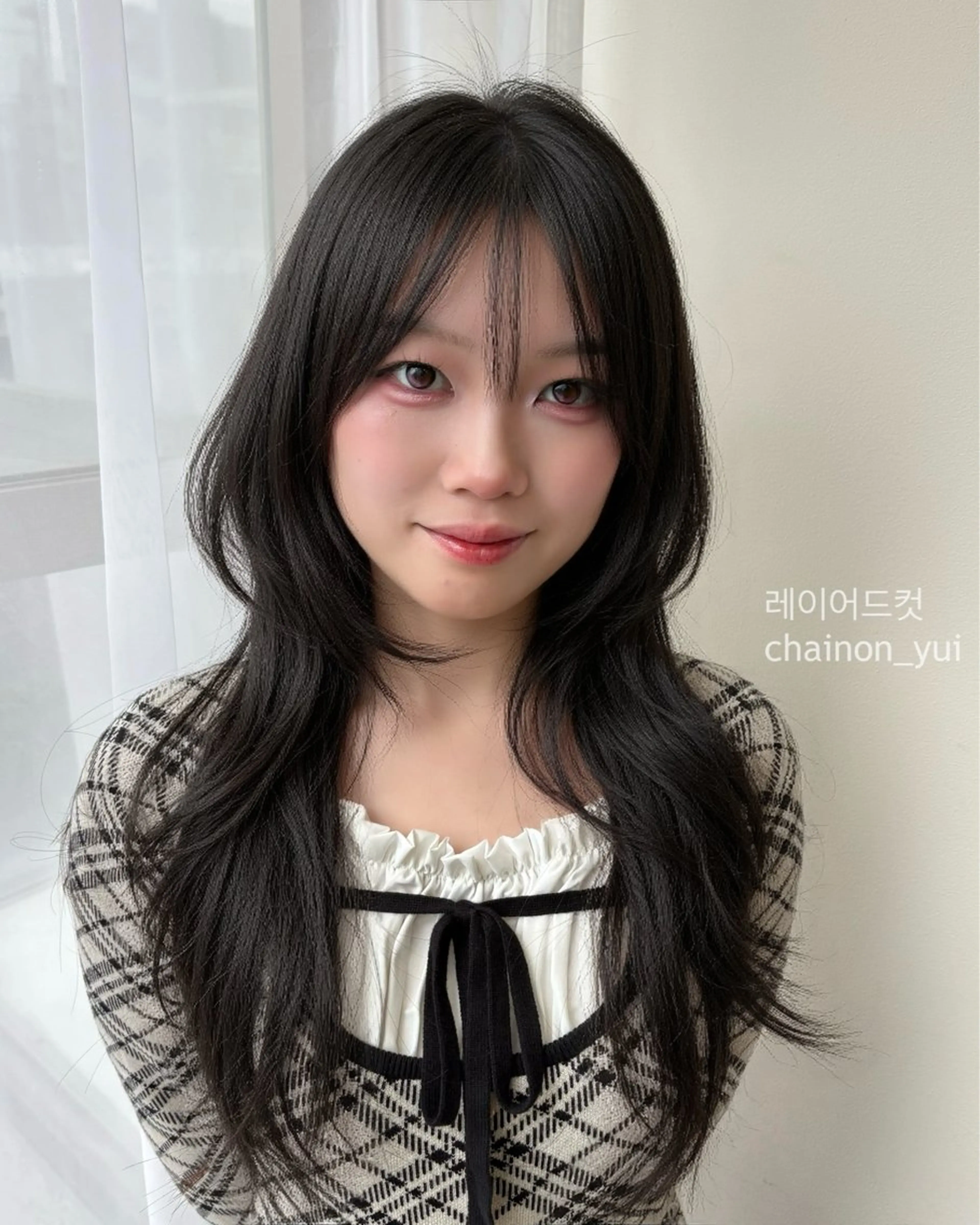 ロング YUI レイヤー/韓国ヘアのヘアスタイル