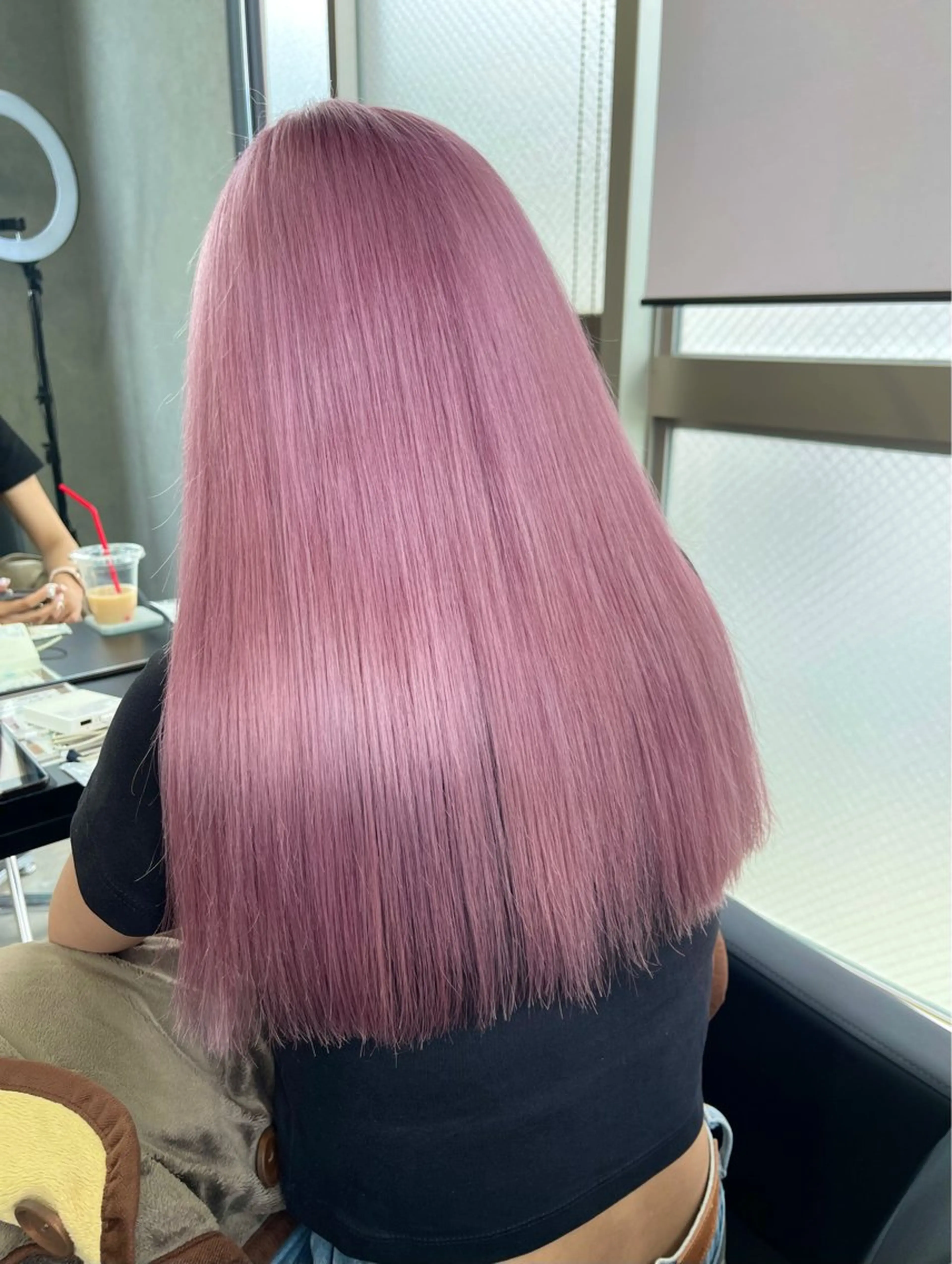 ブリーチリタッチ➕オンカラー➕トリートメント👱🏻‍♀️🎀✨の写真