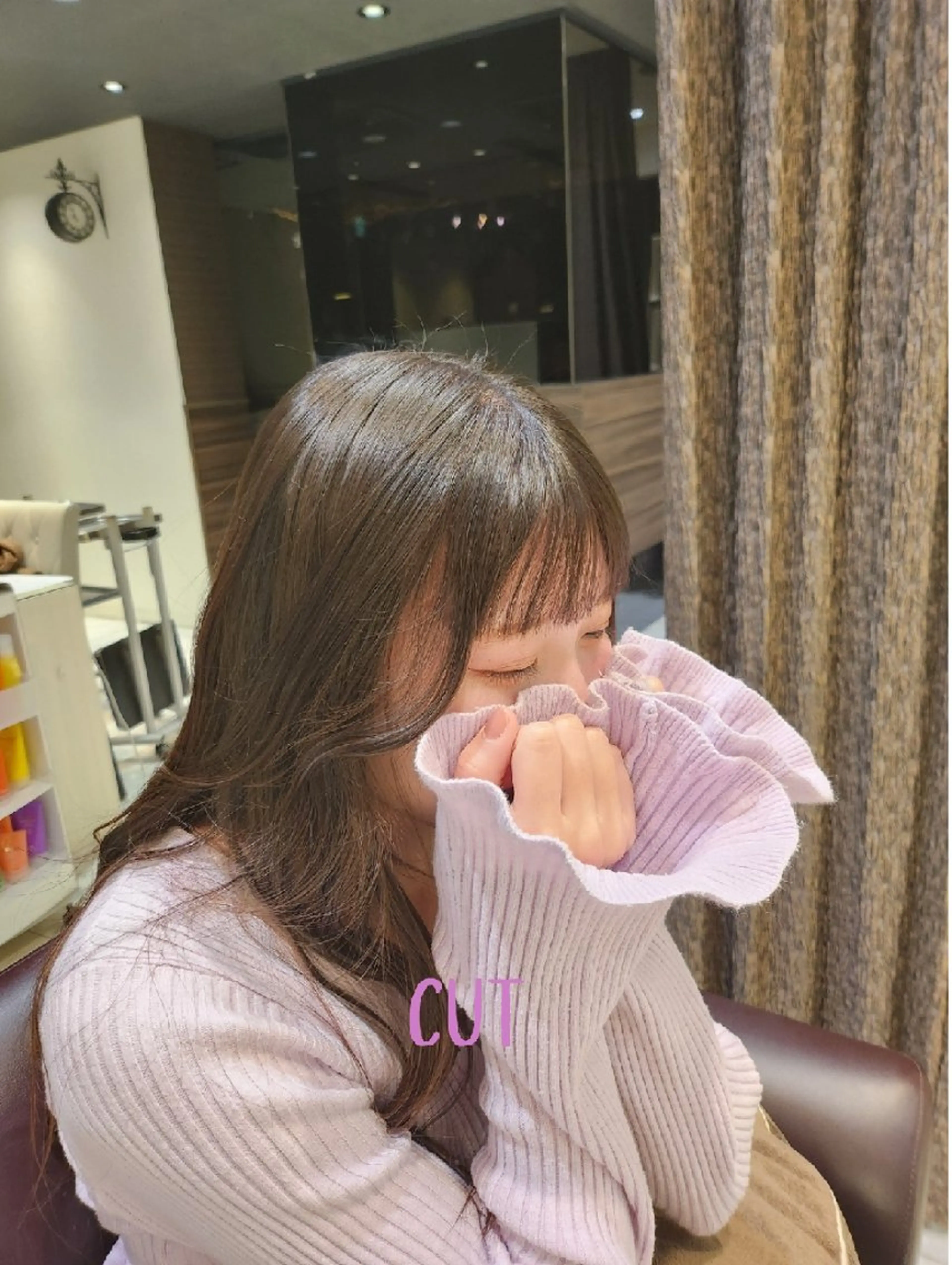 ロング カラー/髪質改善/ カット/にこるのヘアスタイル