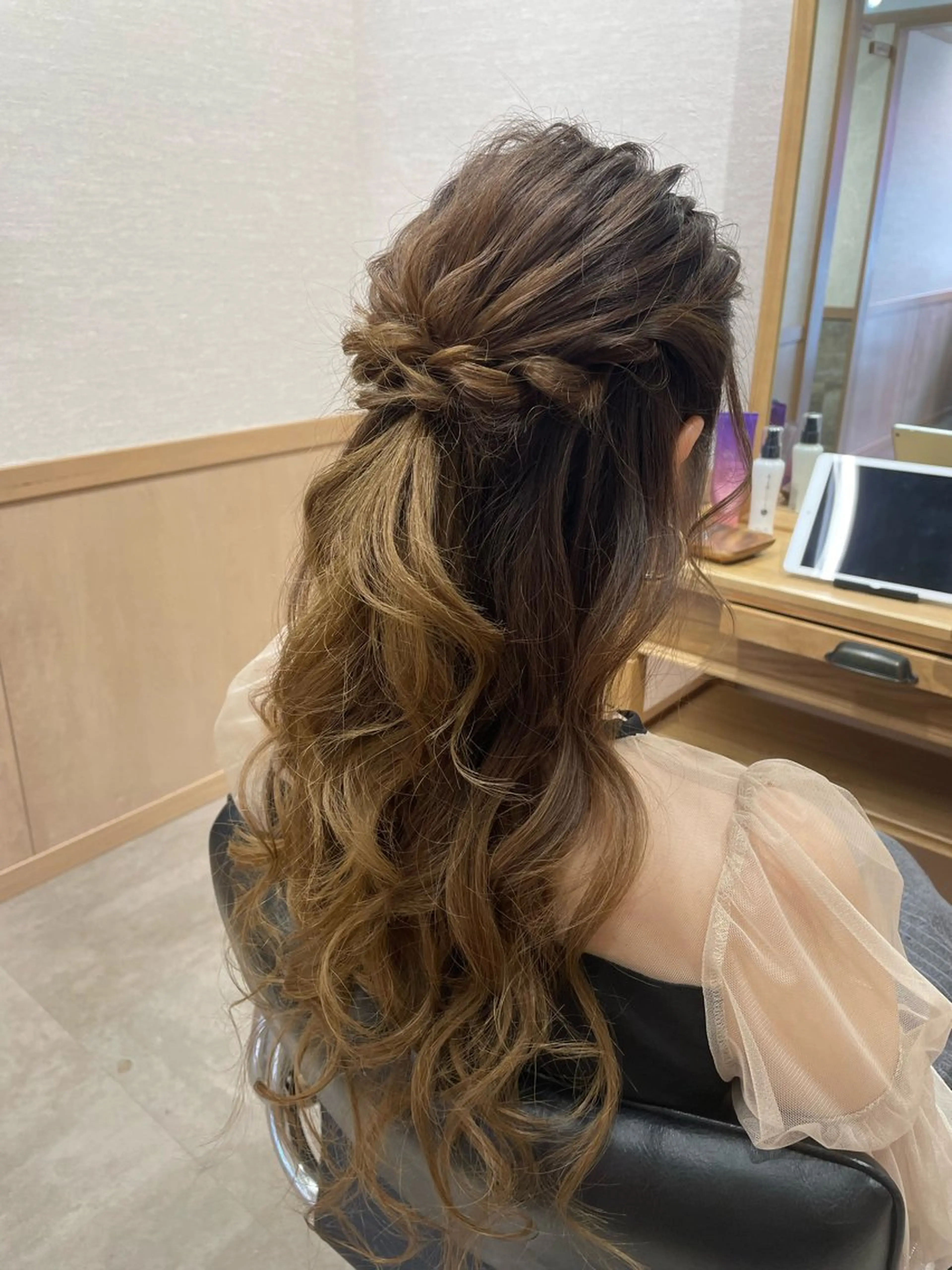 ヘアセット miho 🌼🌼🌼のヘアスタイル