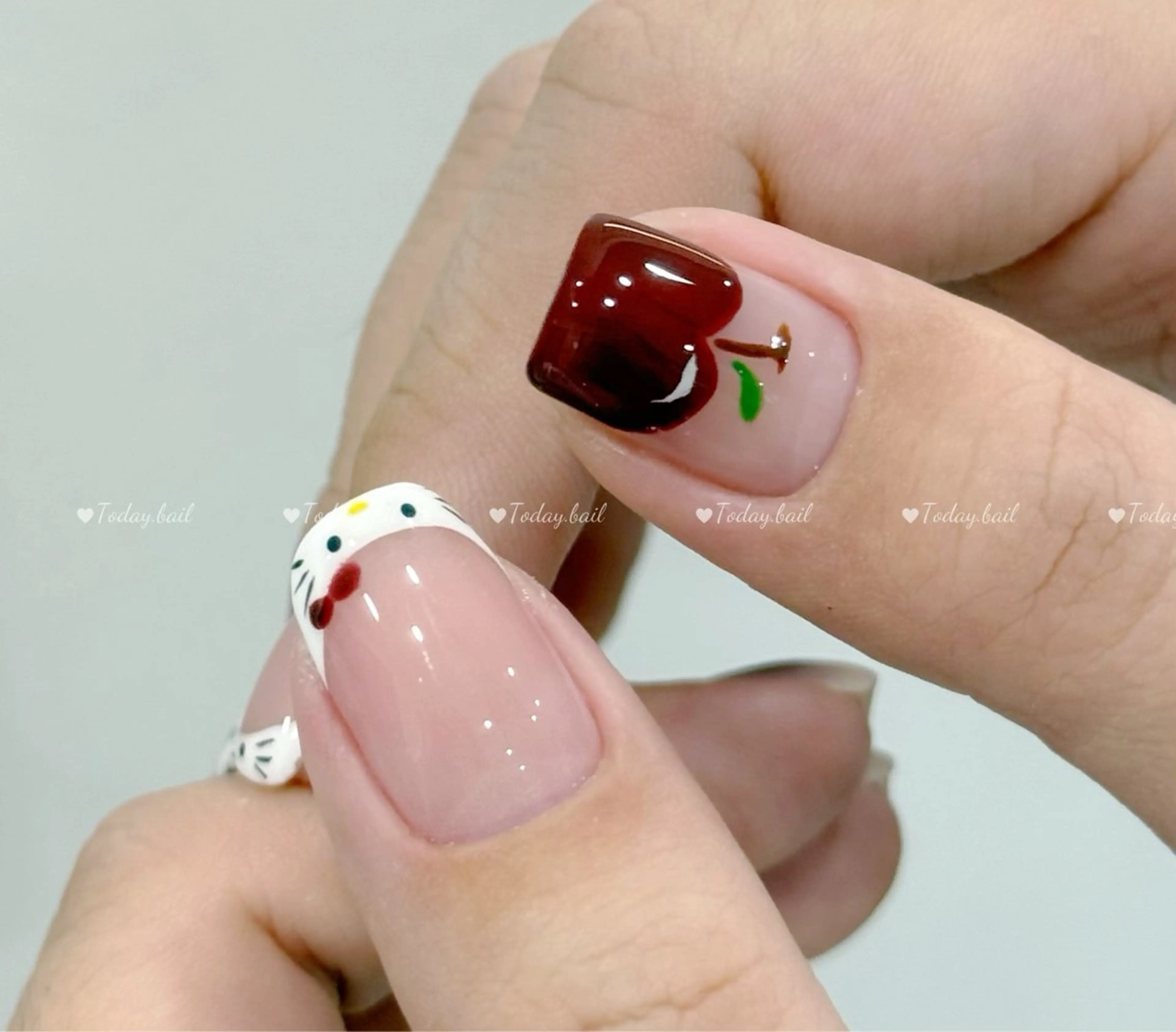 ネイル ハンドネイル 🎀Today nail💅のネイルデザイン