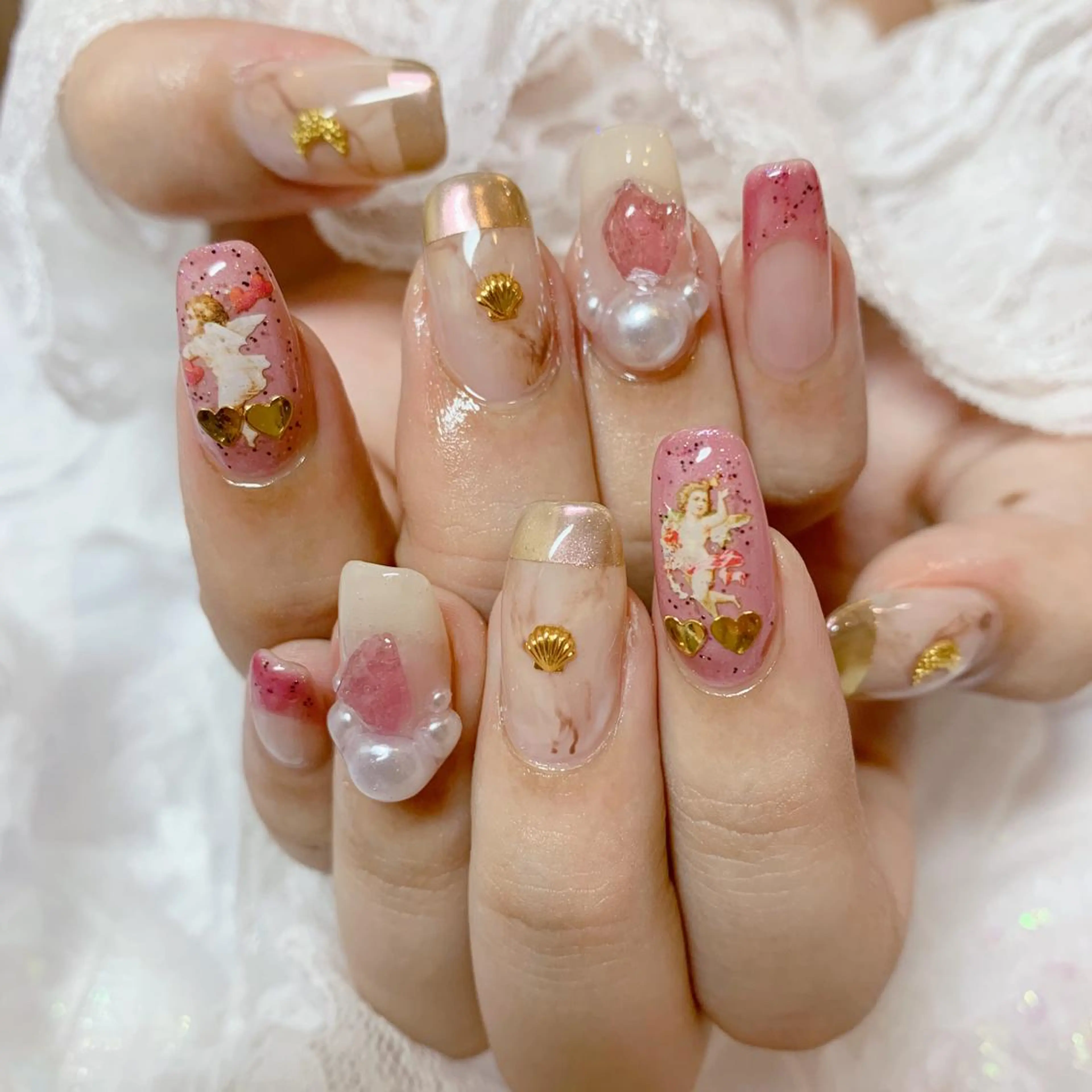 ネイル ハンドネイル La neige* yuki 🐩🌙のネイルデザイン