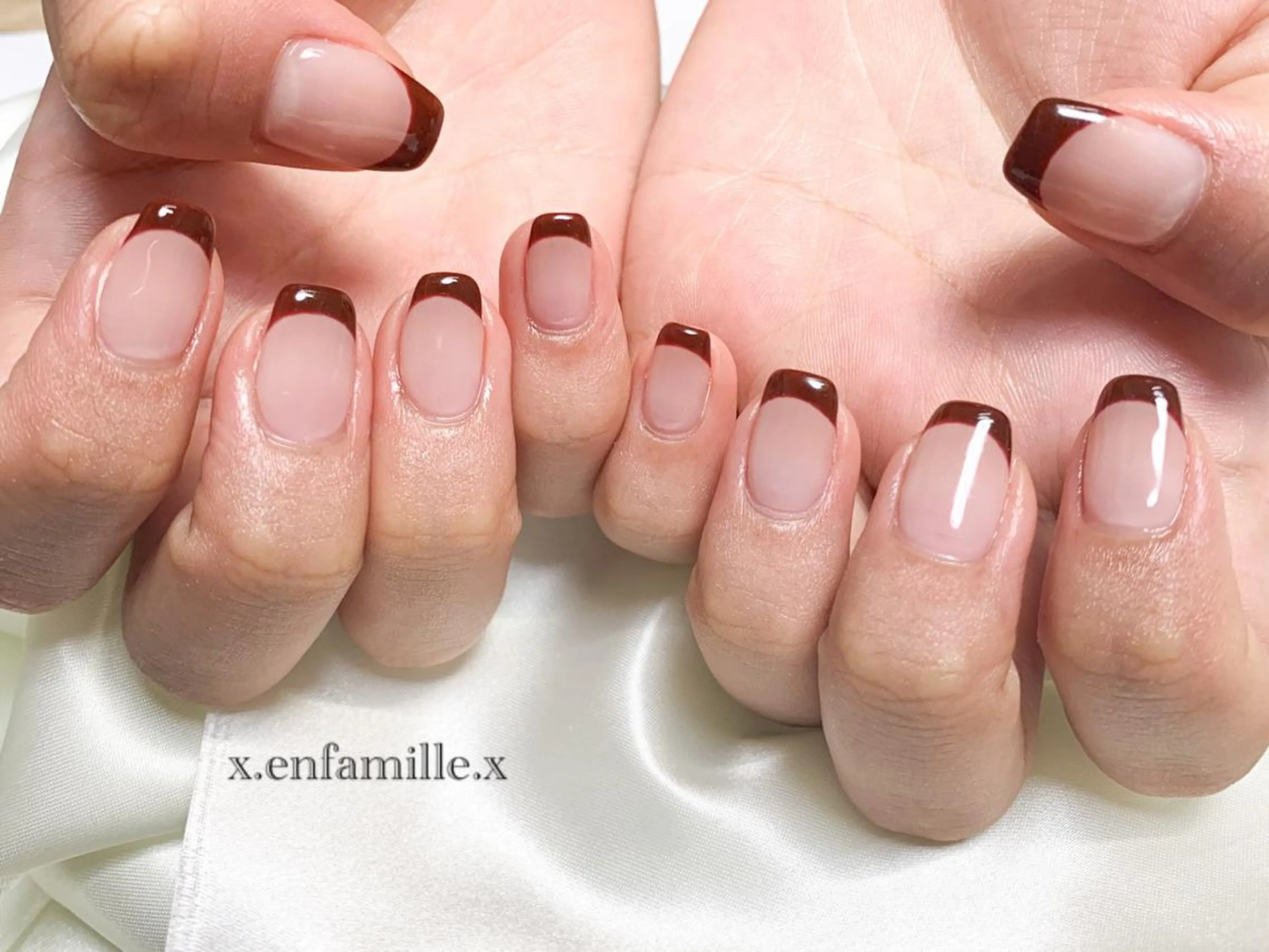 ネイル ハンドネイル nail salon en familleのネイルデザイン