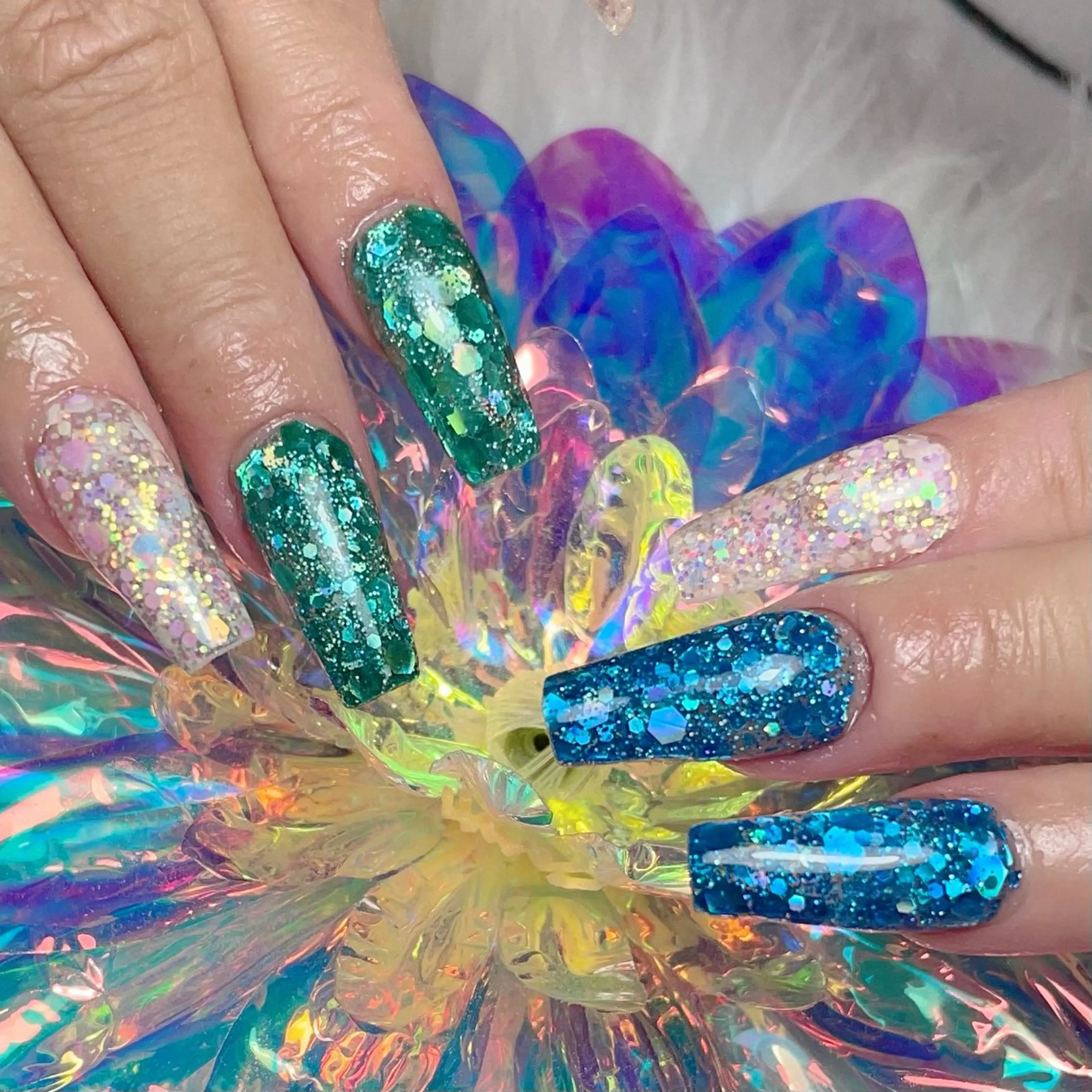 ネイル Feel ‪‪☺︎‬Yuriaのネイルデザイン